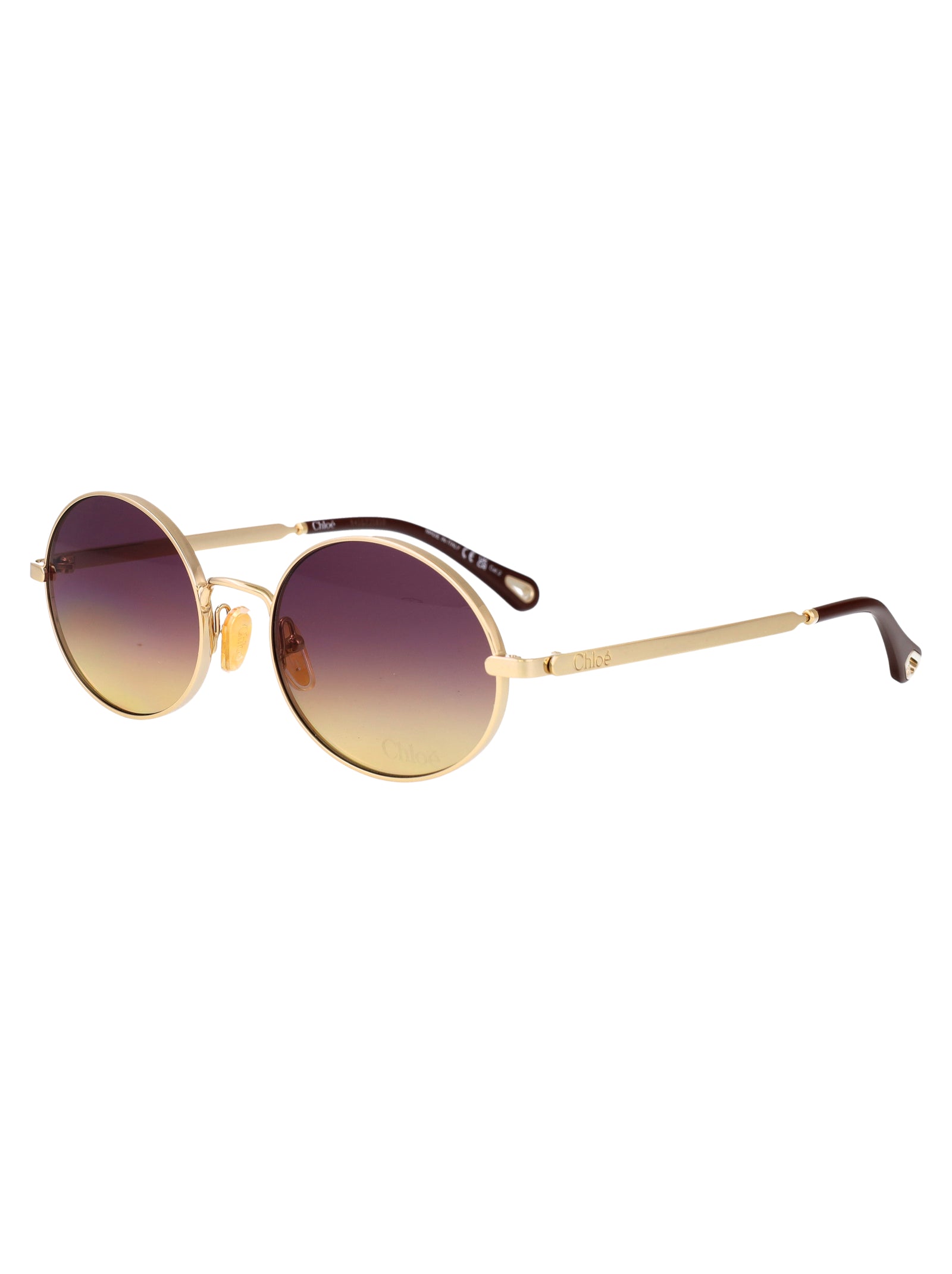 CHLOÉ Elegant Metal Sunglasses