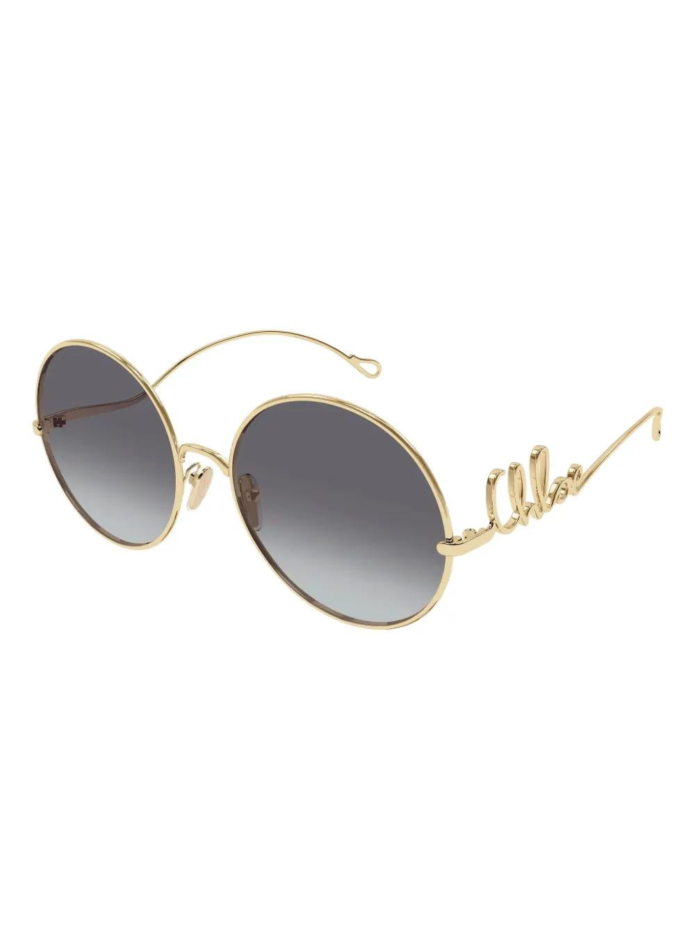 CHLOÉ Chic Metal Sunglasses for Women - FW25 Collection