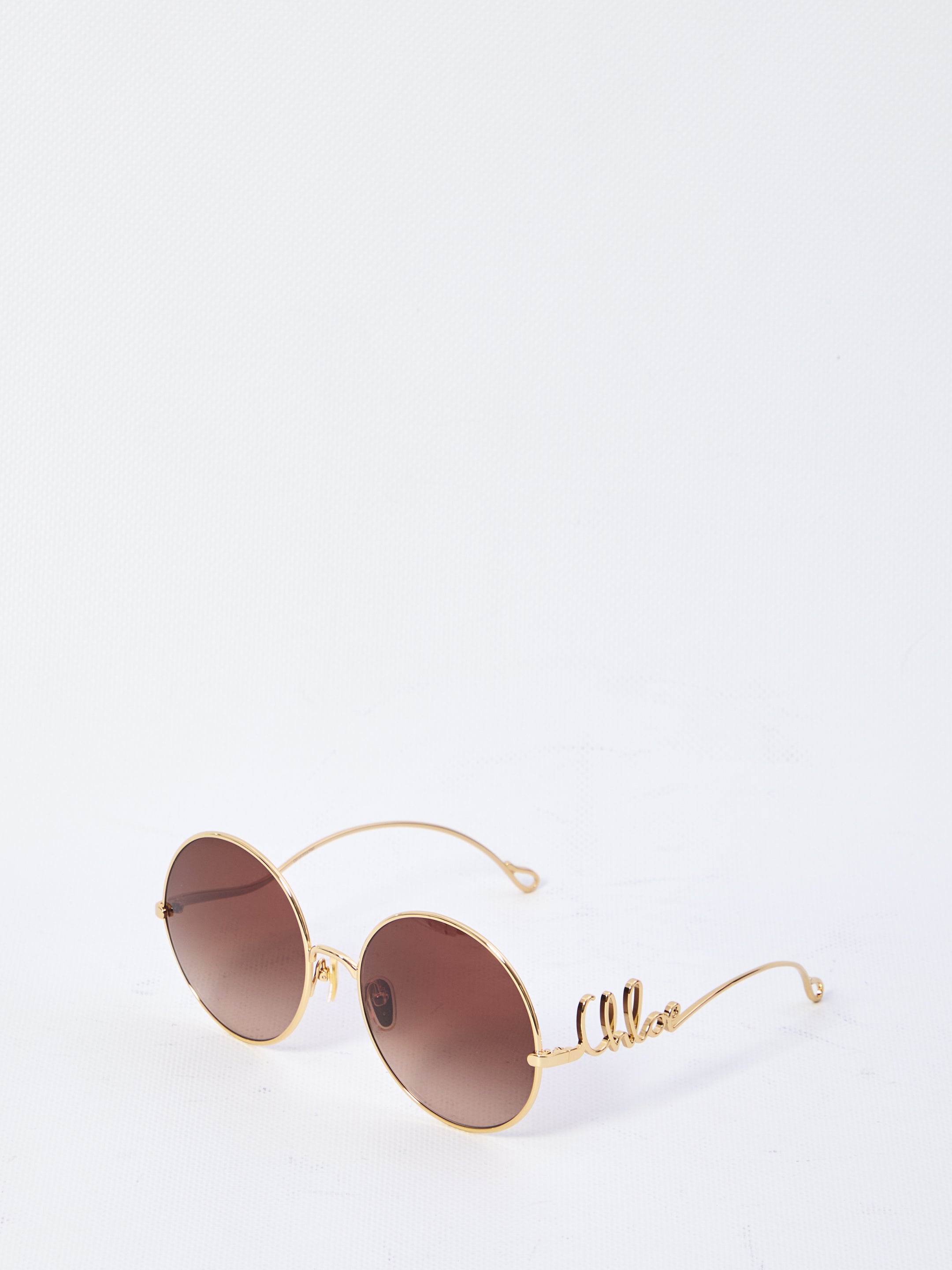 CHLOÉ 60s Style Round Sunglasses