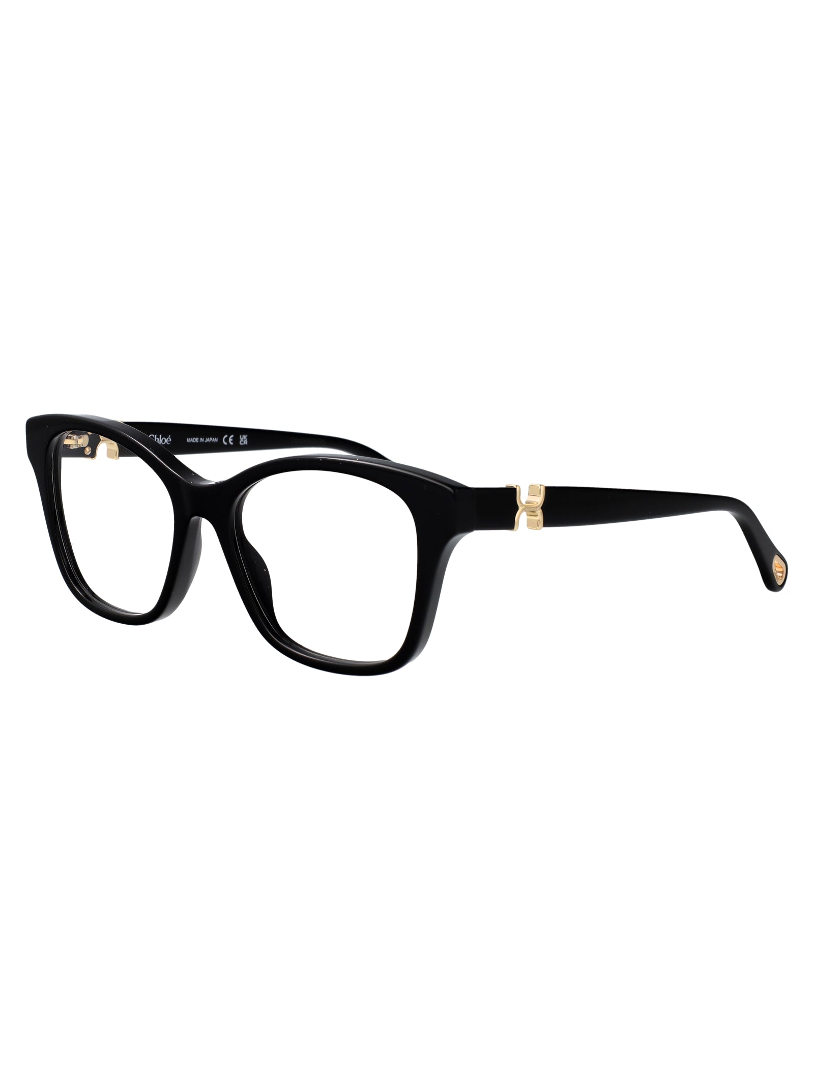 CHLOÉ Transparent Recycled Acetate Optical Glasses for Women