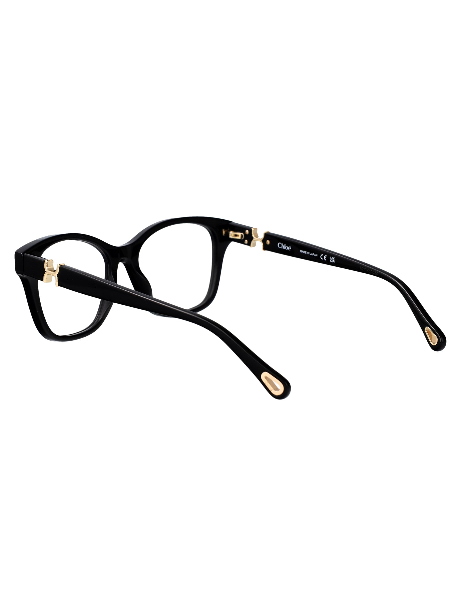 CHLOÉ Transparent Recycled Acetate Optical Glasses for Women