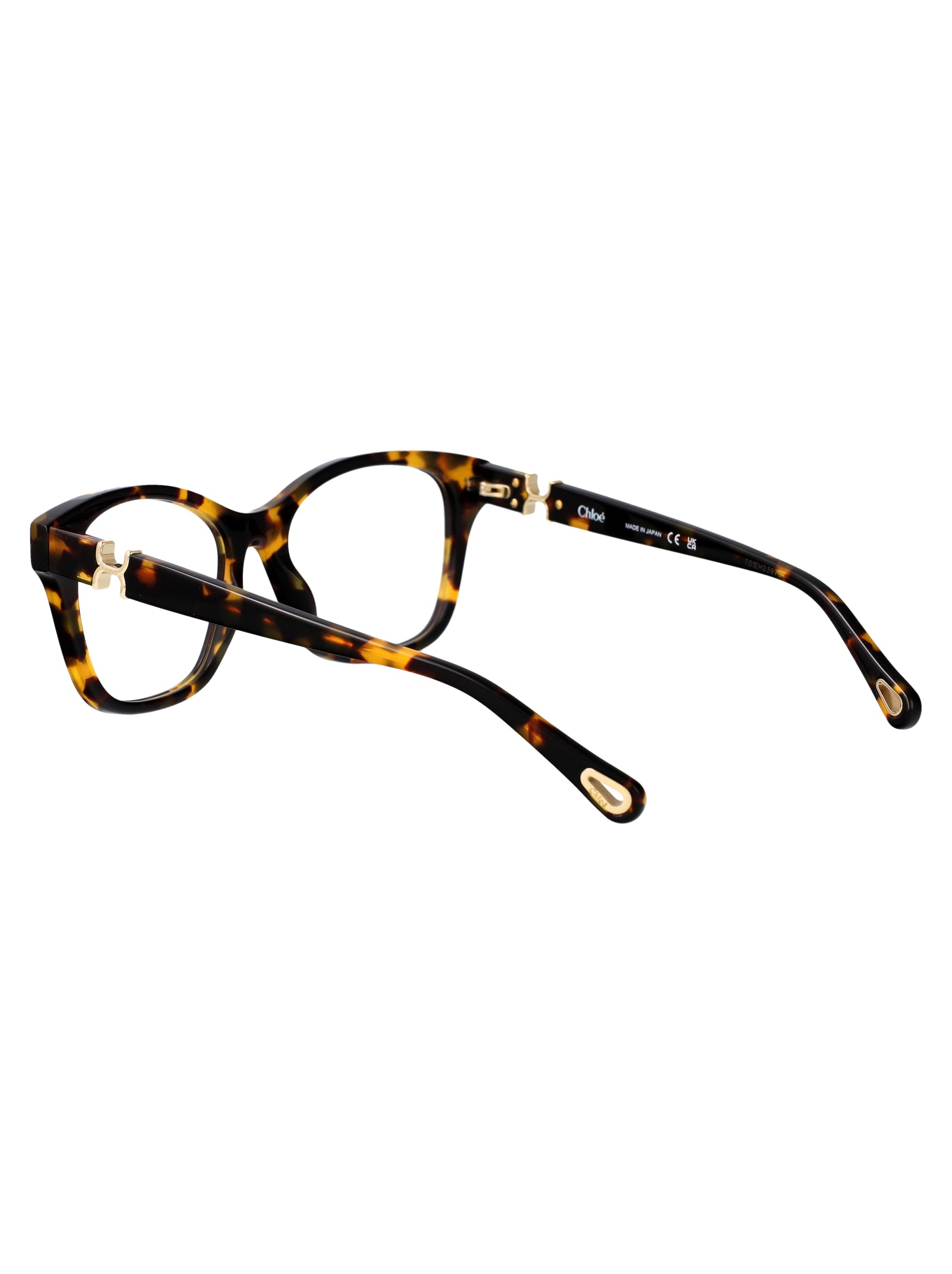 CHLOÉ Transparent Recycled Acetate Optical Glasses for Women