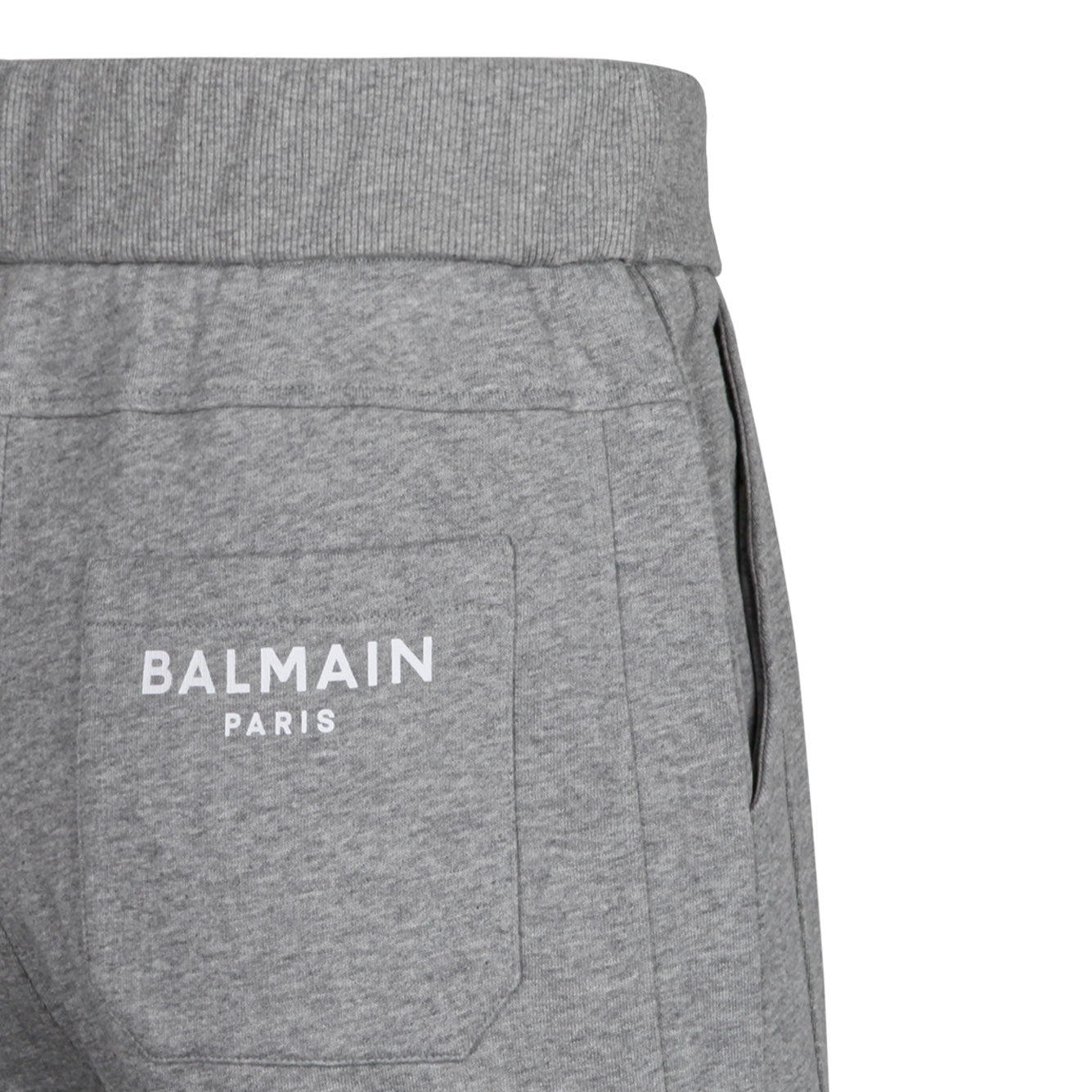 BALMAIN Classic Cotton Trousers for Men