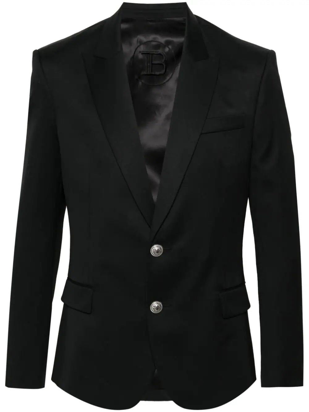 BALMAIN Wool 2-Button Jacket - SS24 Collection