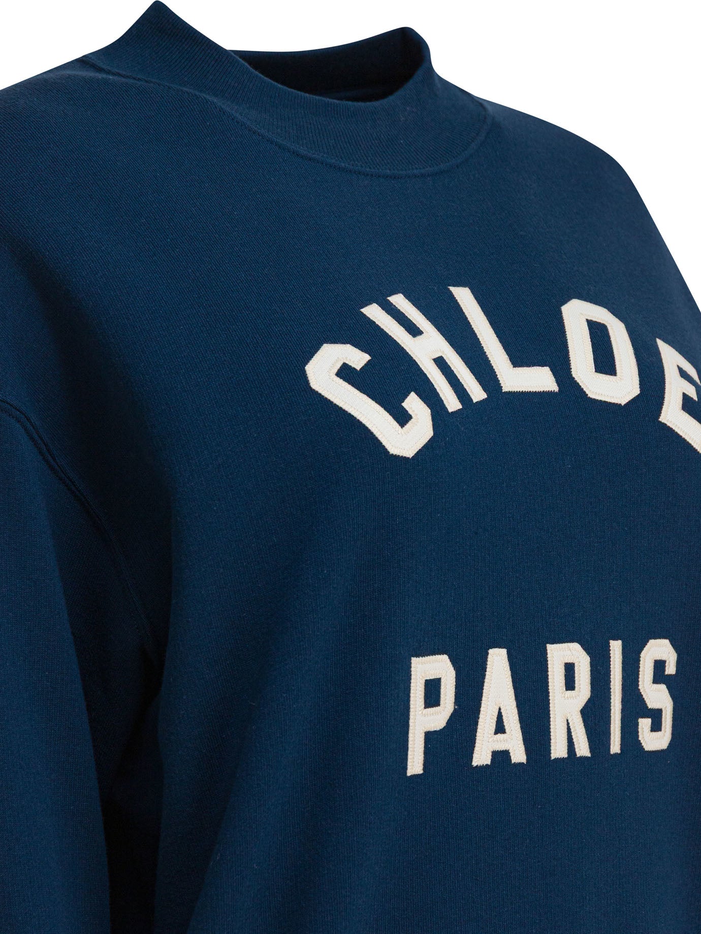 CHLOÉ Cotton Sweatshirt for Women - FW25 Collection