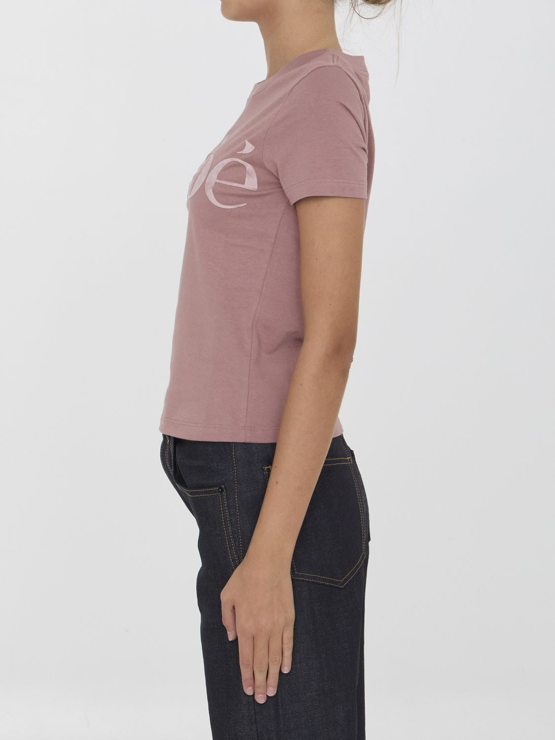 CHLOÉ Slim Fit Cotton Crew-Neck T-Shirt