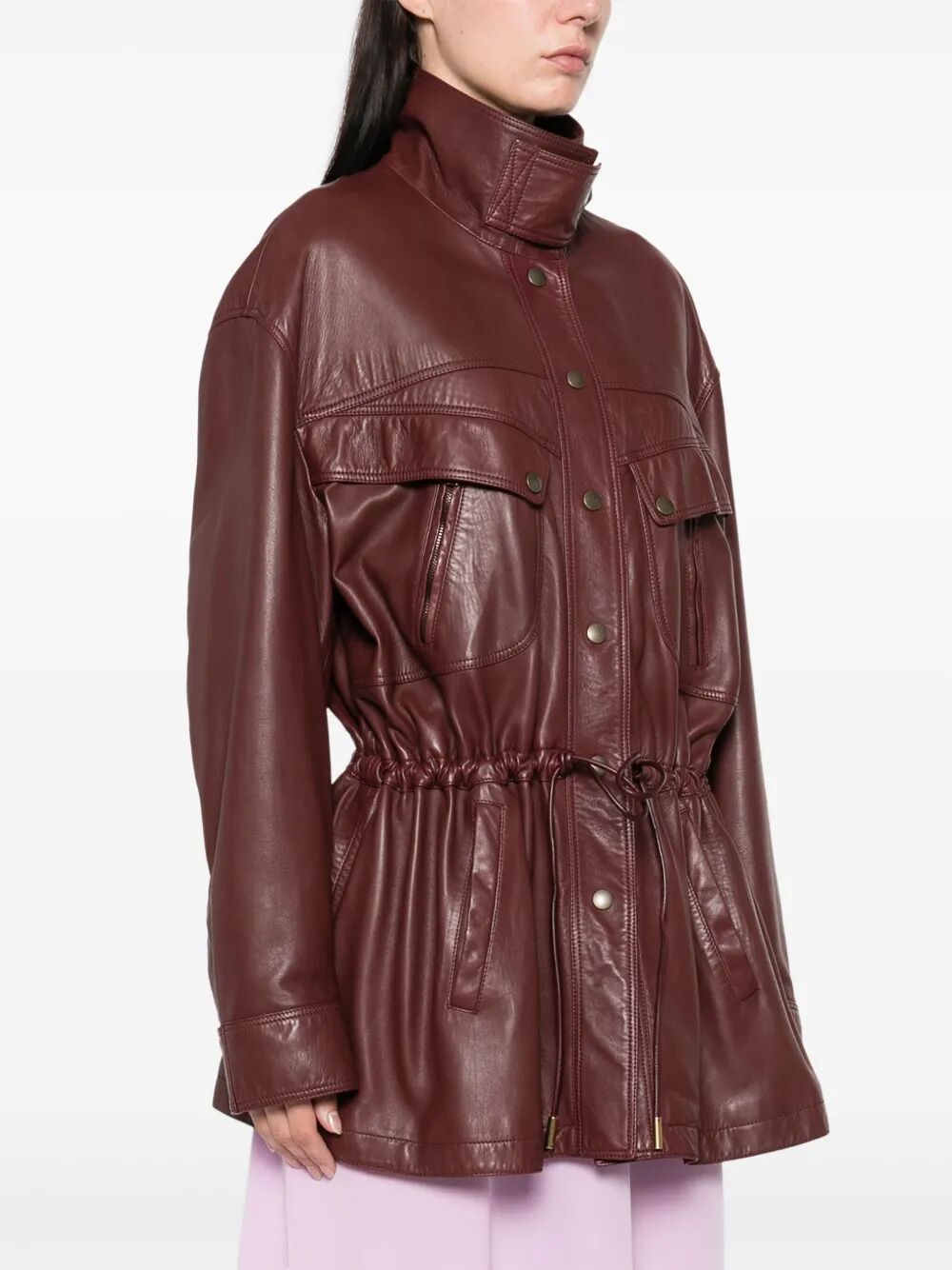 CHLOÉ Women's Leather Safari Jacket