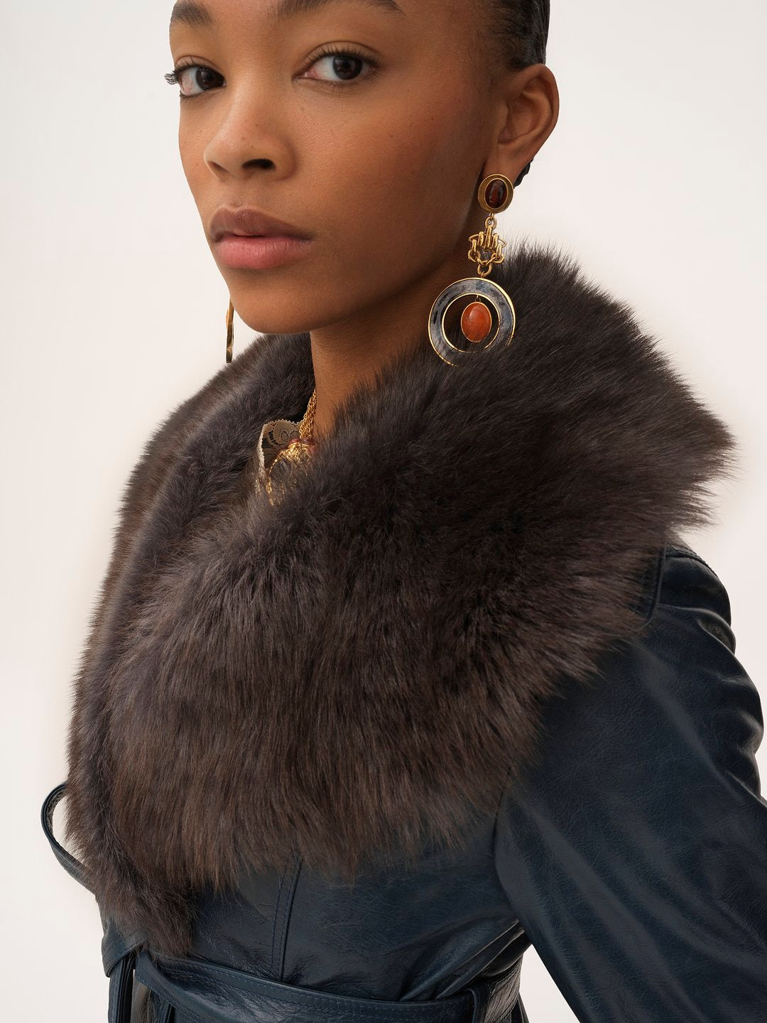 CHLOÉ Women's Mini Leather Jacket