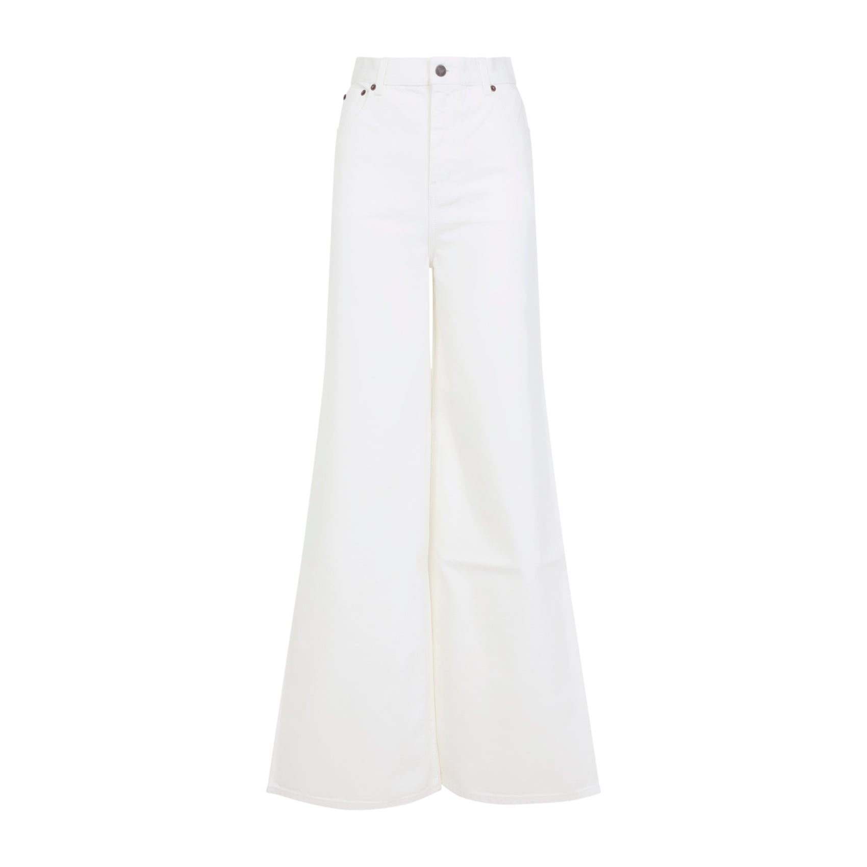 CHLOÉ High-Rise Wide-Leg Jeans - Size 26