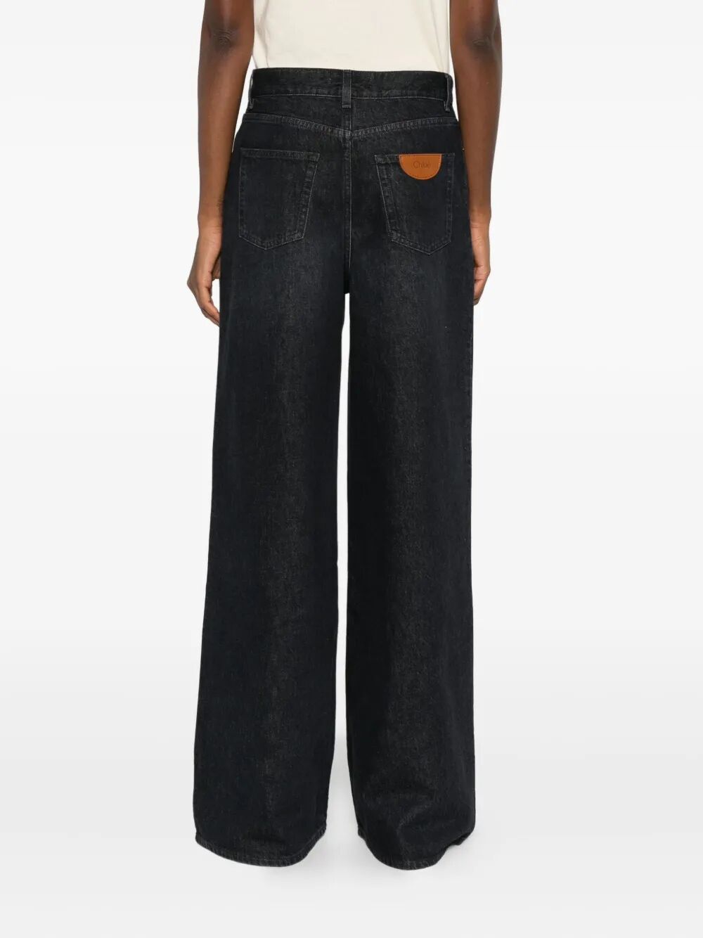 CHLOÉ Women's Classic Denim Trousers - FW25 Collection