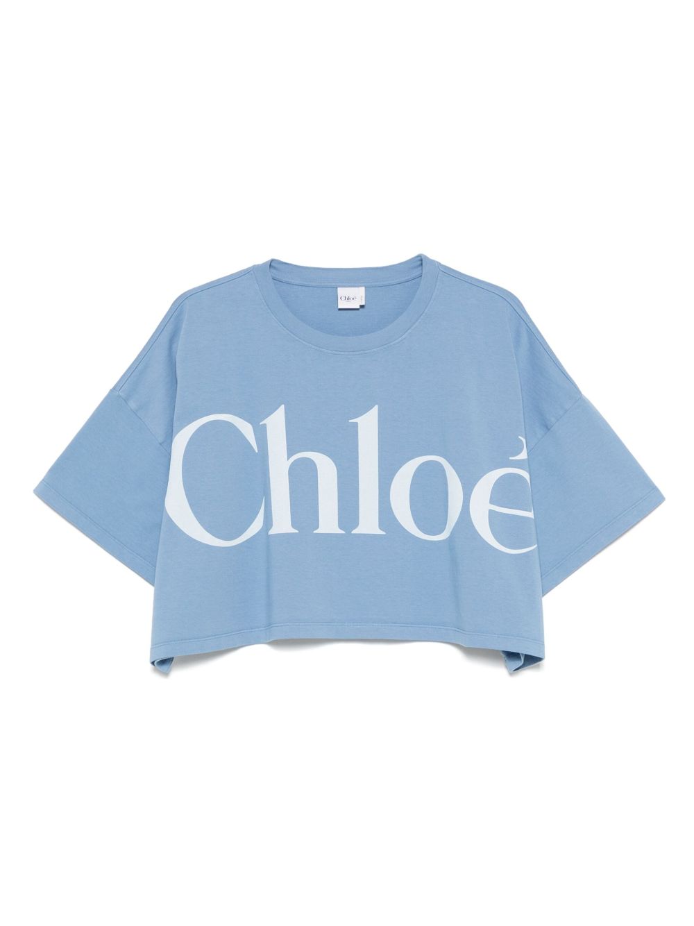 CHLOÉ Mini Logo Cropped T-Shirt