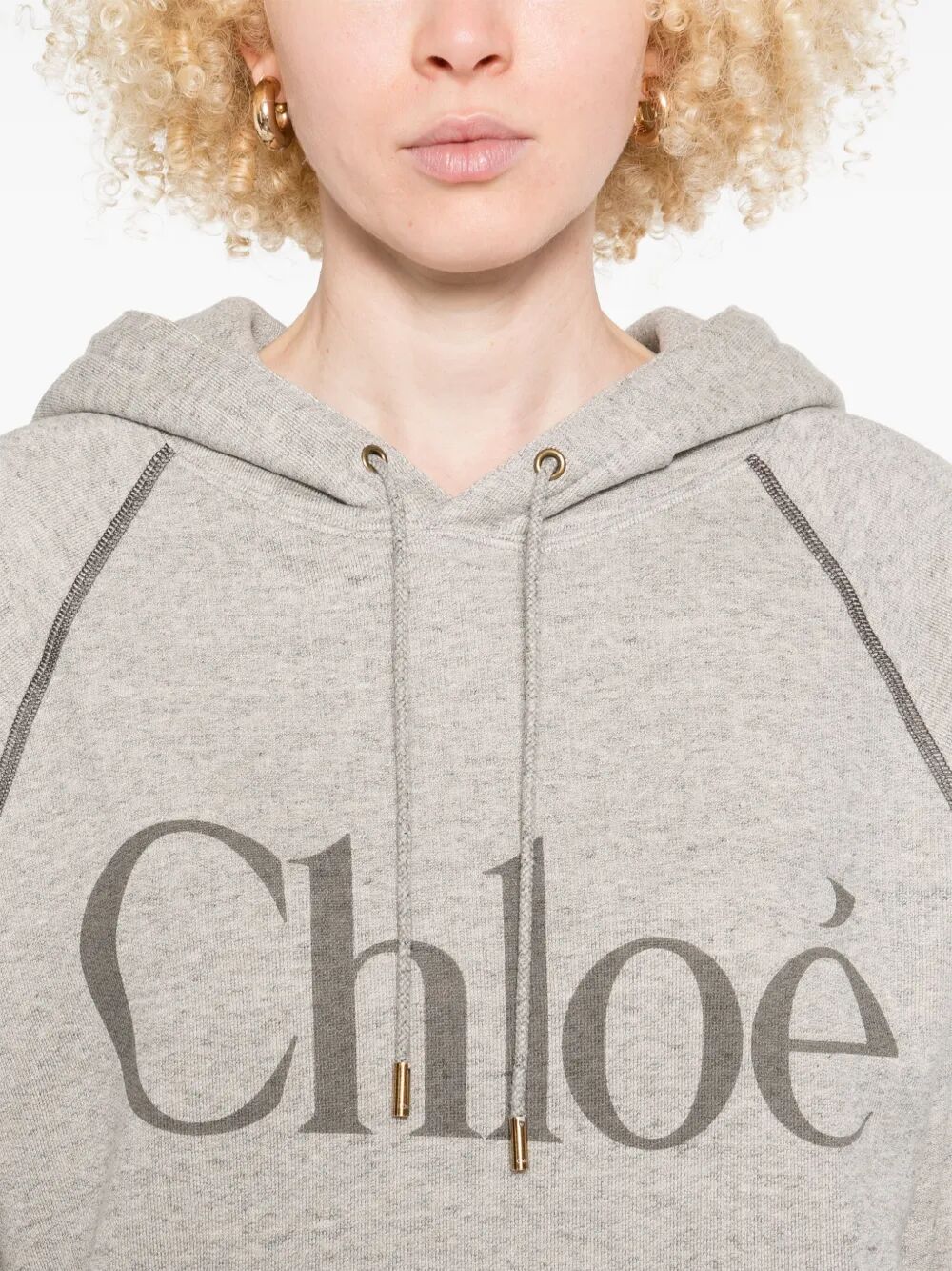 CHLOÉ Women's Logo Hoodie - Size S