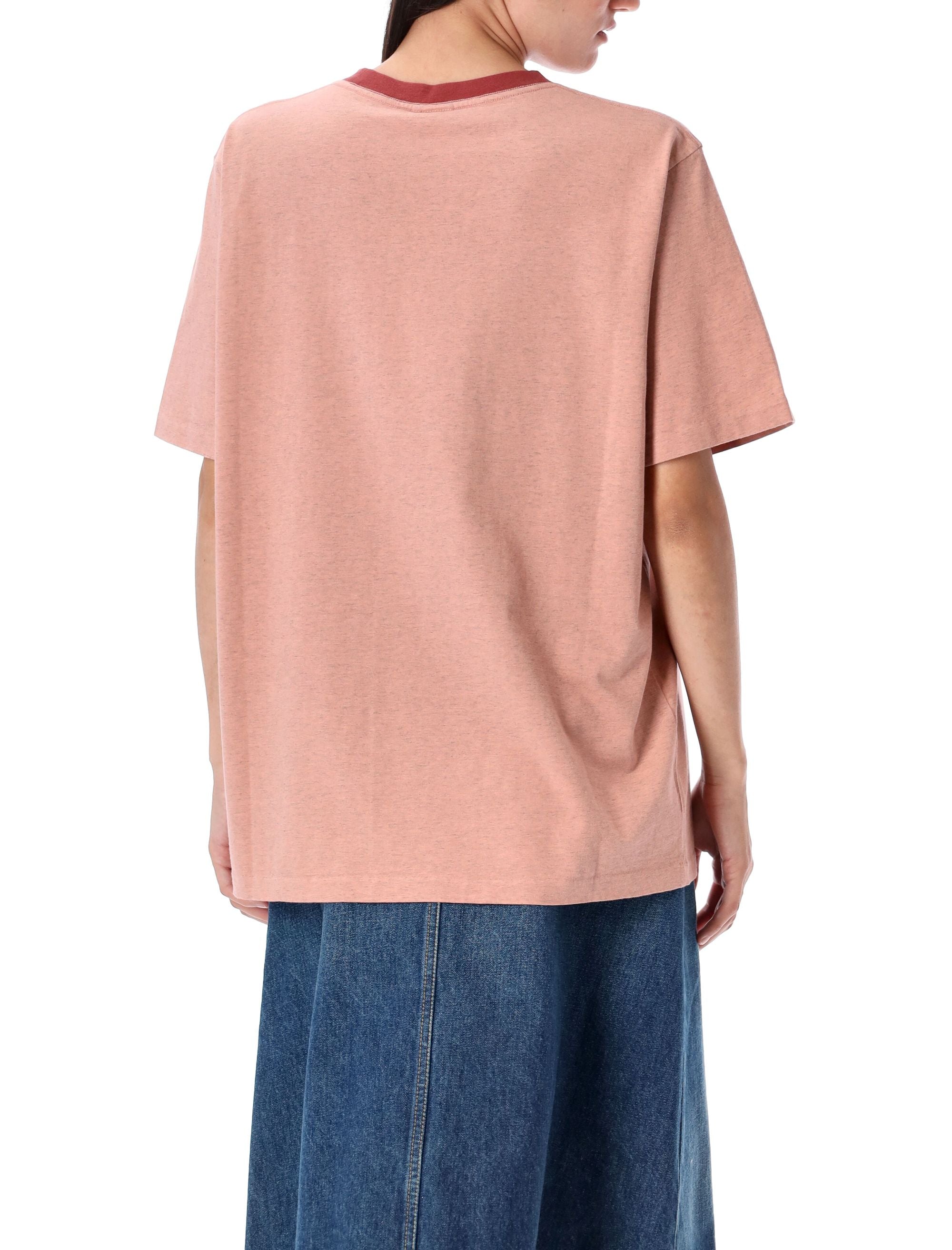 CHLOÉ Oversized Logo Tee for Women - FW25