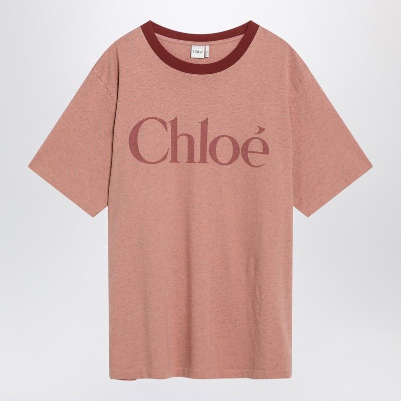 CHLOÉ Classic Cotton T-Shirt with Logo
