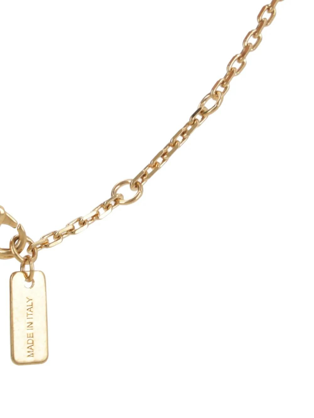 CHLOÉ Logo Lettering Necklace with Adjustable Fit