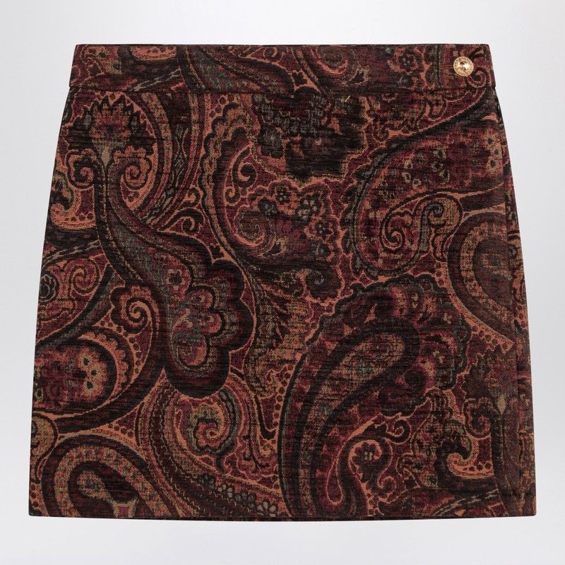 CHLOÉ Chic Mini Skirt with Jacquard Pattern
