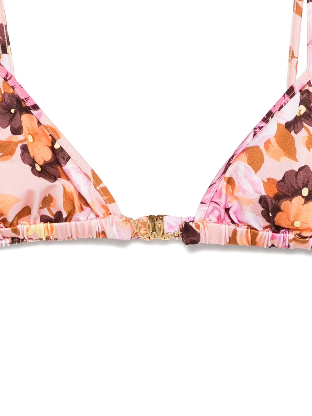 CHLOÉ Triangle Bikini Top with Adjustable Straps