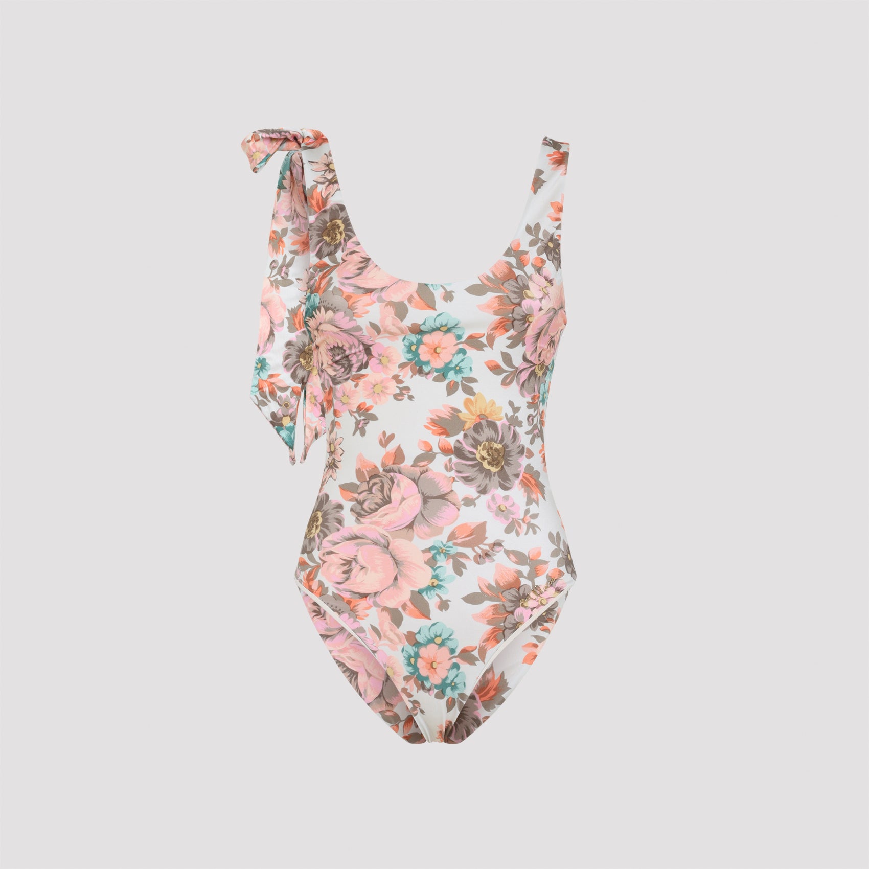 CHLOÉ Floral Printed Stretch Nylon Swimsuit for Women