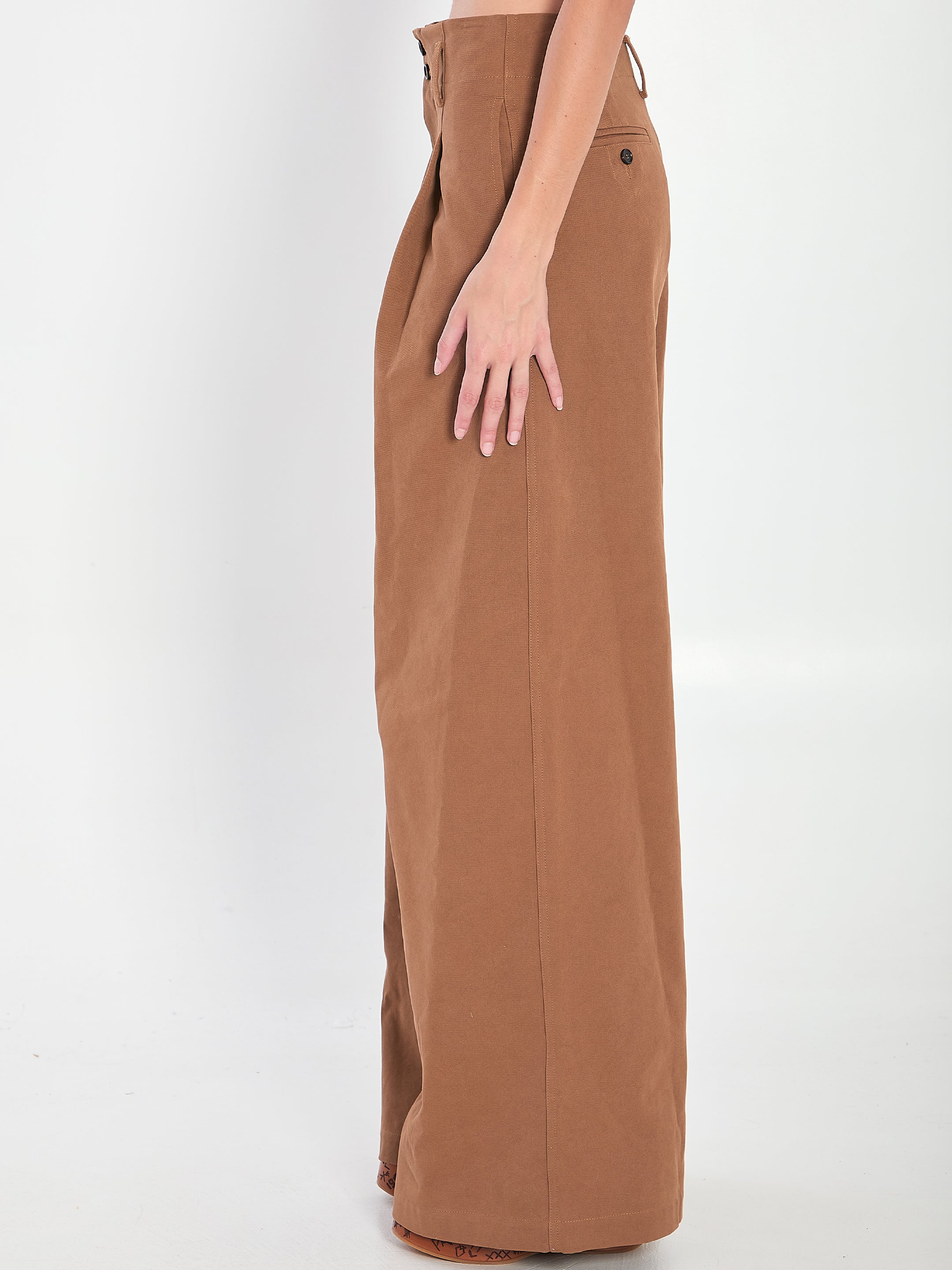 CHLOÉ High Waist Palazzo Pant - FW25