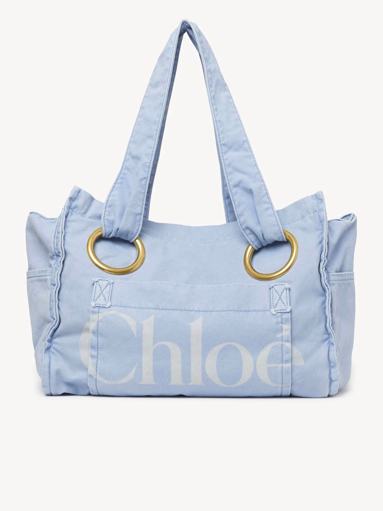 CHLOÉ Oversized Tote Handbag - 32 x 39 x 11.5 cm