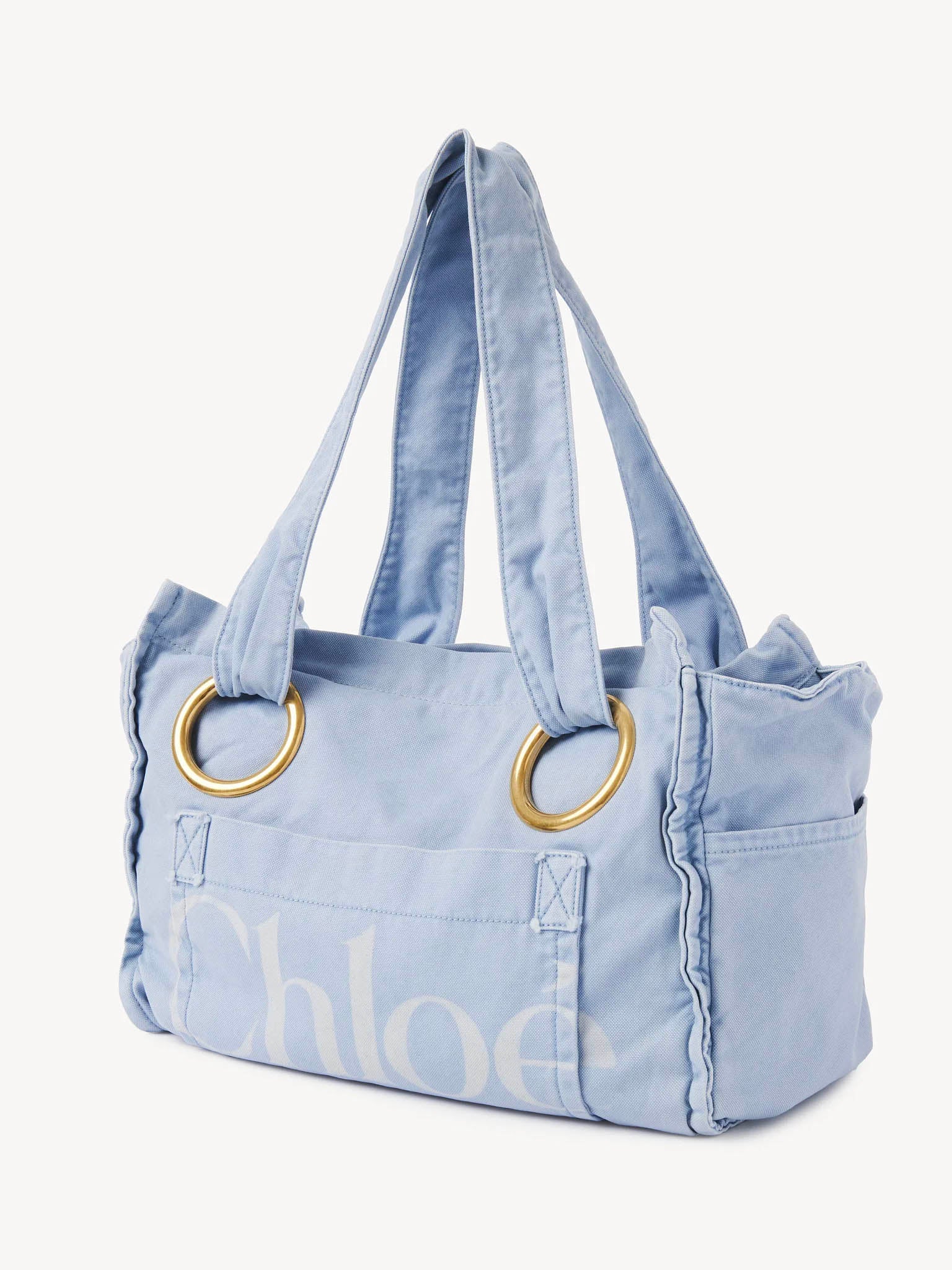 CHLOÉ Oversized Tote Handbag - 32 x 39 x 11.5 cm