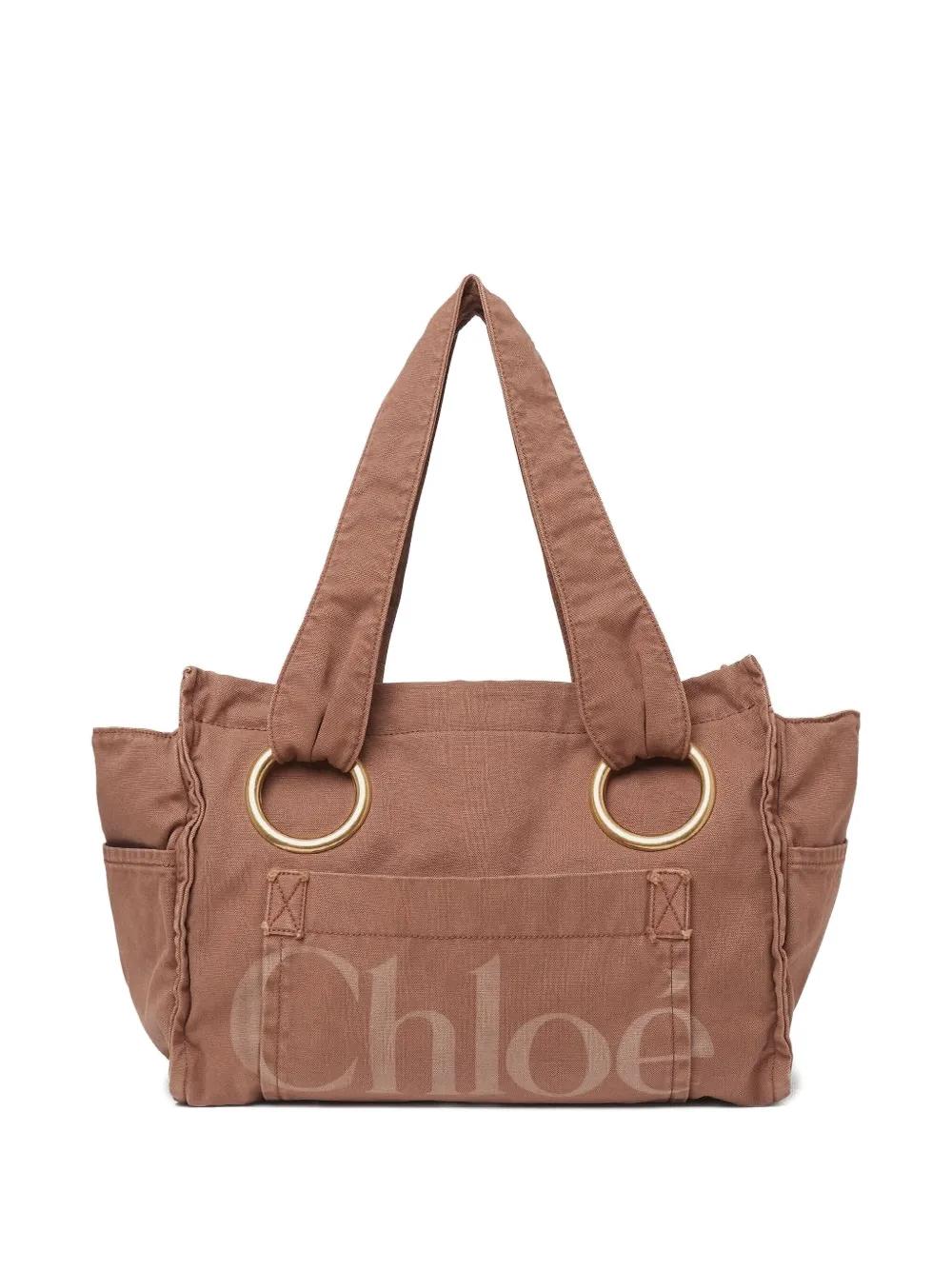 CHLOÉ Plage Mini Tote Handbag