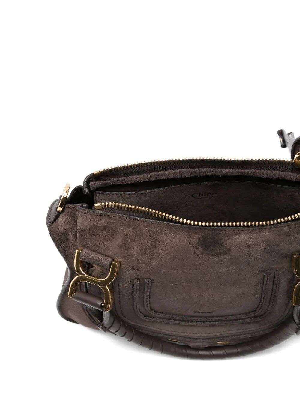 CHLOÉ Compact Marcies Mini Tote Handbag