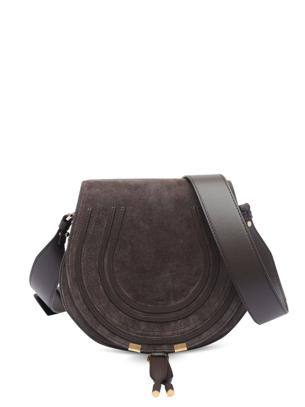CHLOÉ Chic Handbag with Horseshoe Detail - Adjustable Strap - Ideal for FW25