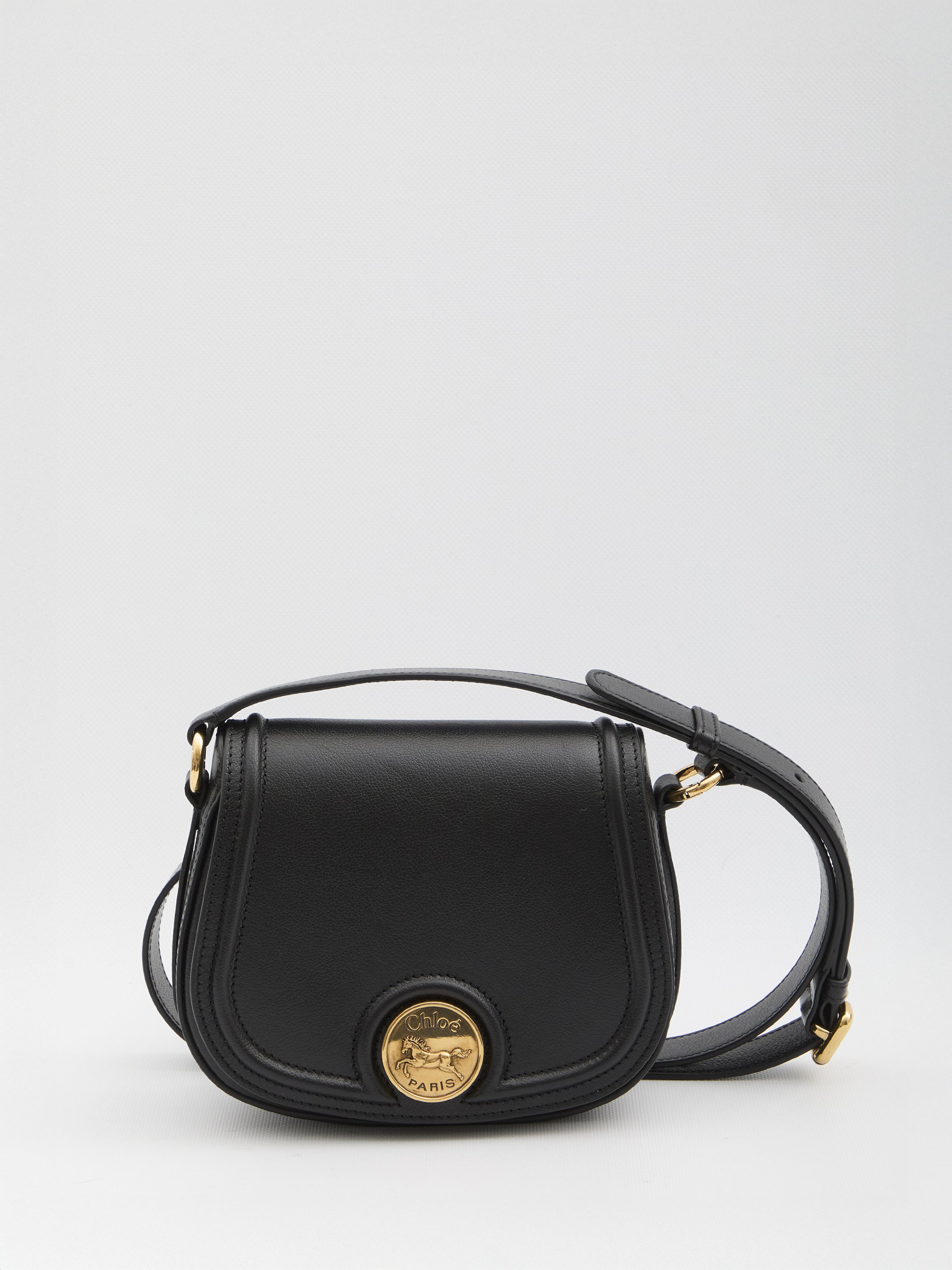CHLOÉ Mini Horse Medal Handbag - FW25