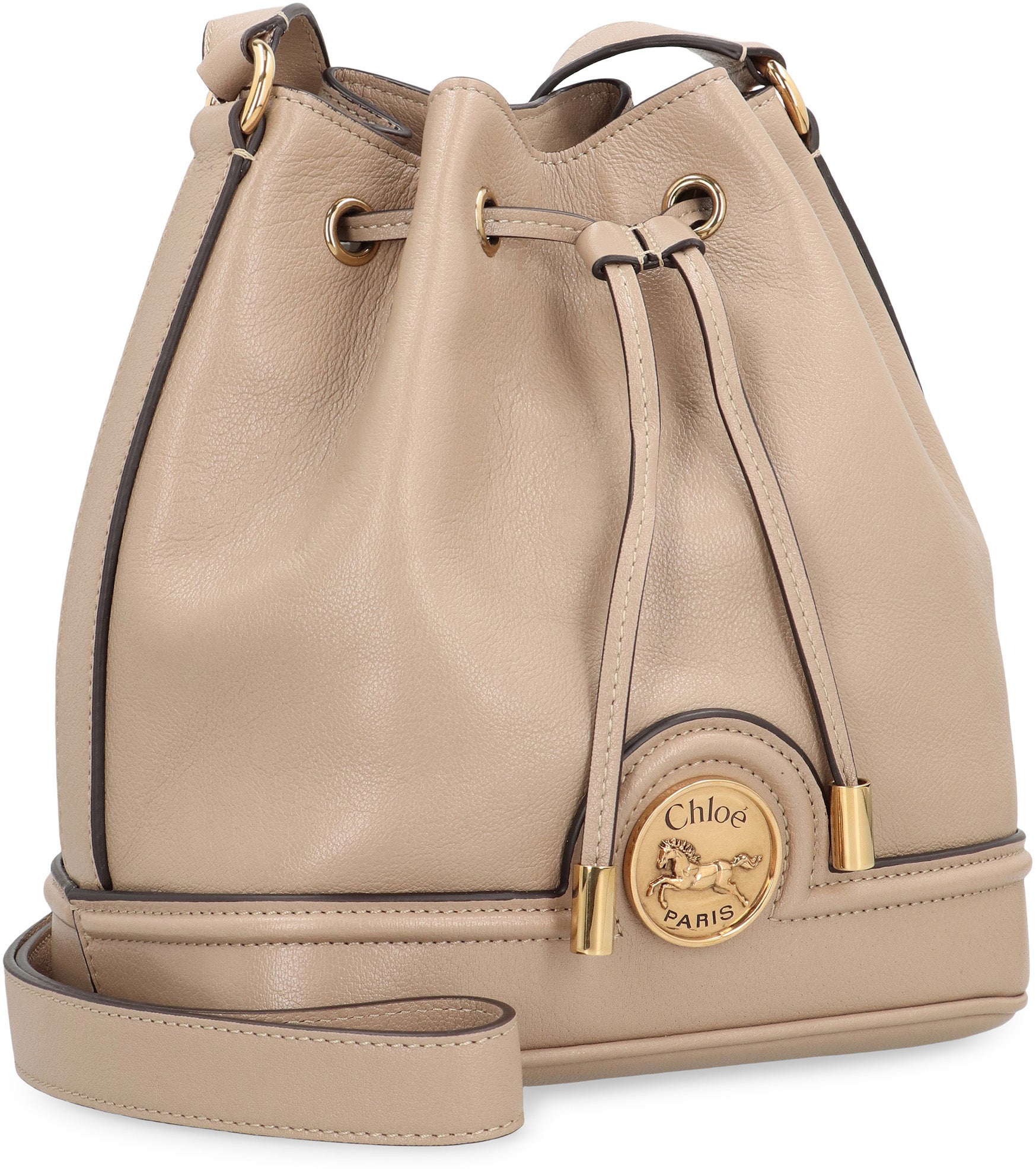 CHLOÉ Mini Bucket Handbag in Leather