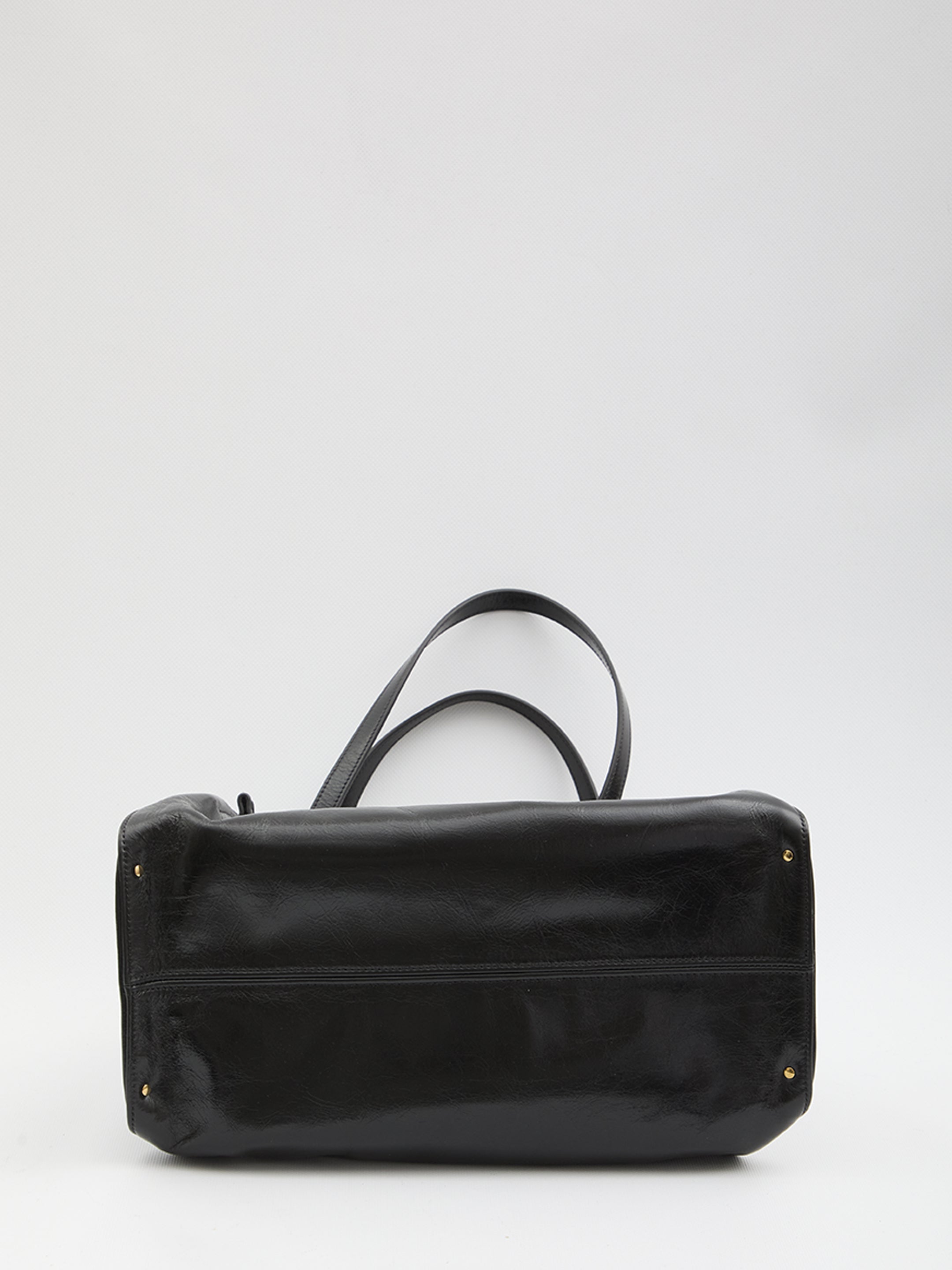 CHLOÉ Charms Shoulder Handbag - W:33CM H:23CM D:16CM