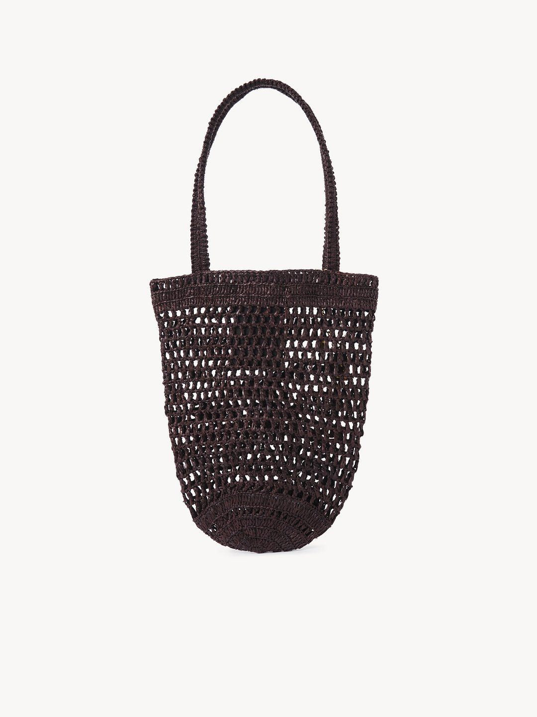 CHLOÉ Mini Summer Raffia Tote Handbag