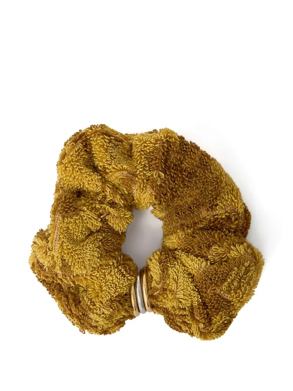 CHLOÉ Logo Engraved Scrunchie