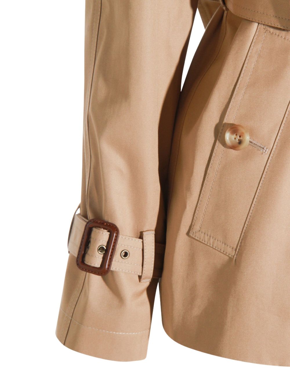 CHLOÉ Mini Cotton Short Trench Jacket
