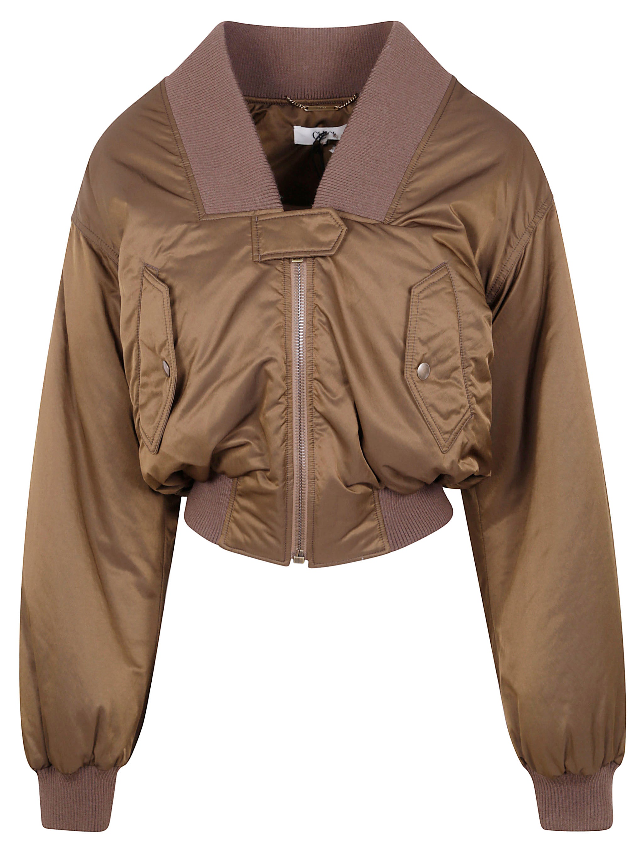 CHLOÉ Polyester Blend Bomber Jacket for Women