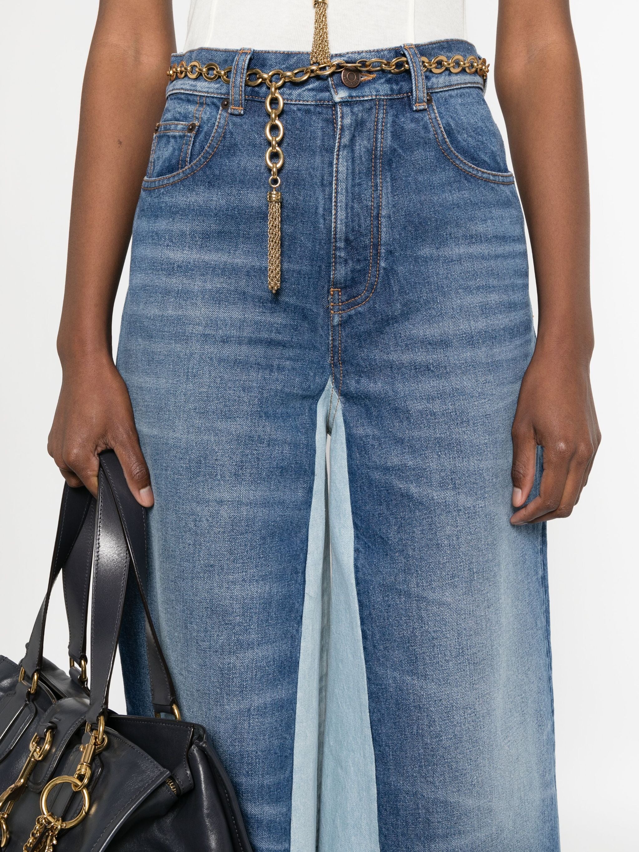 CHLOÉ Denim Bermuda Shorts