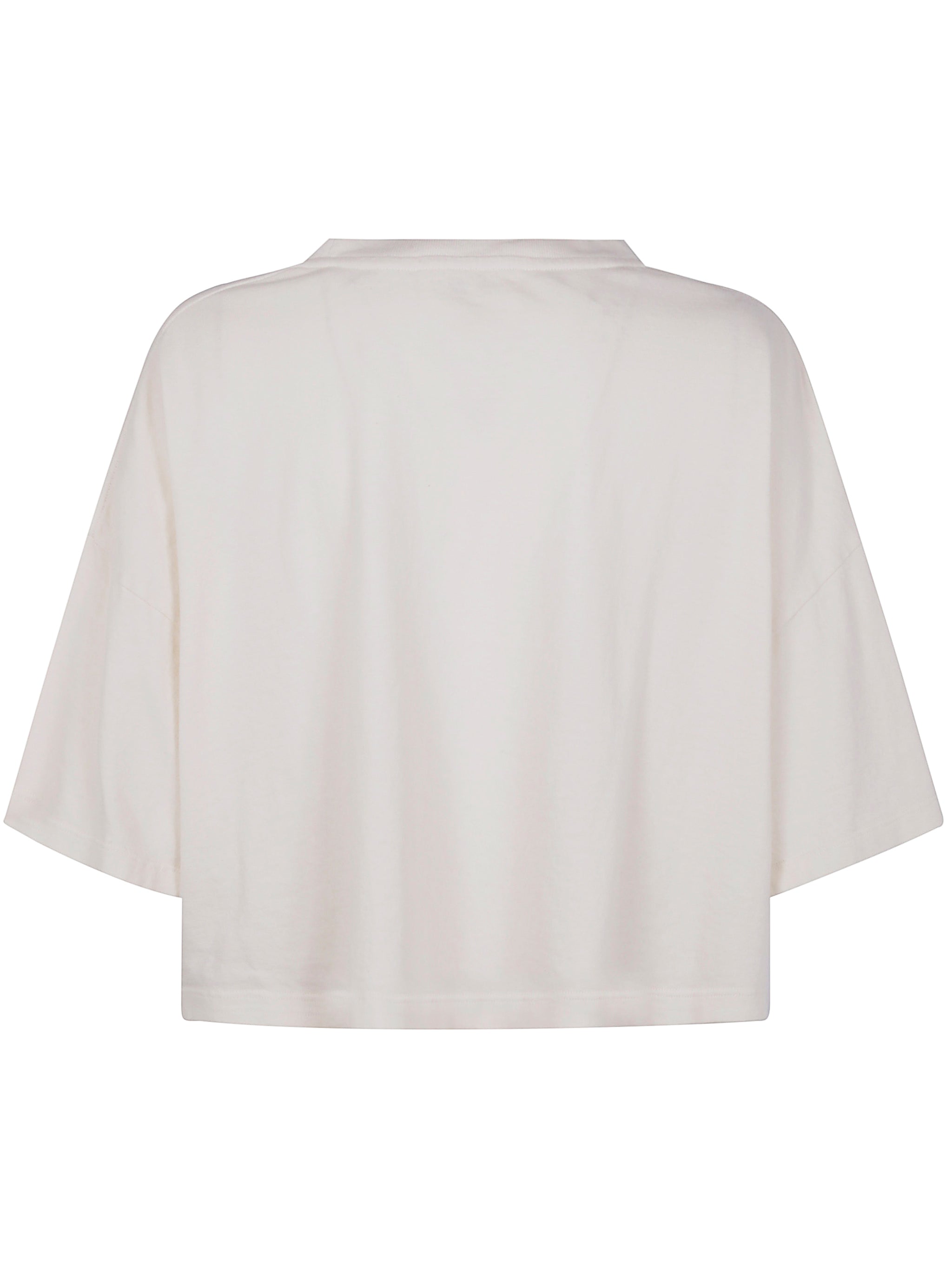 CHLOÉ Cropped Logo T-Shirt for Women