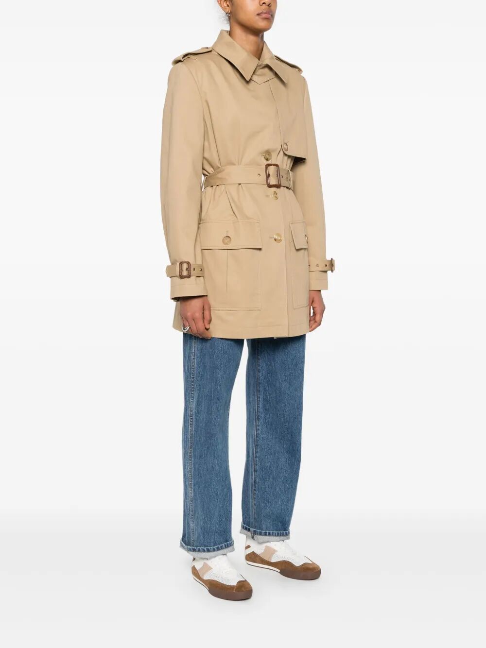 CHLOÉ Women's Mini Short Trench Coat for SS25