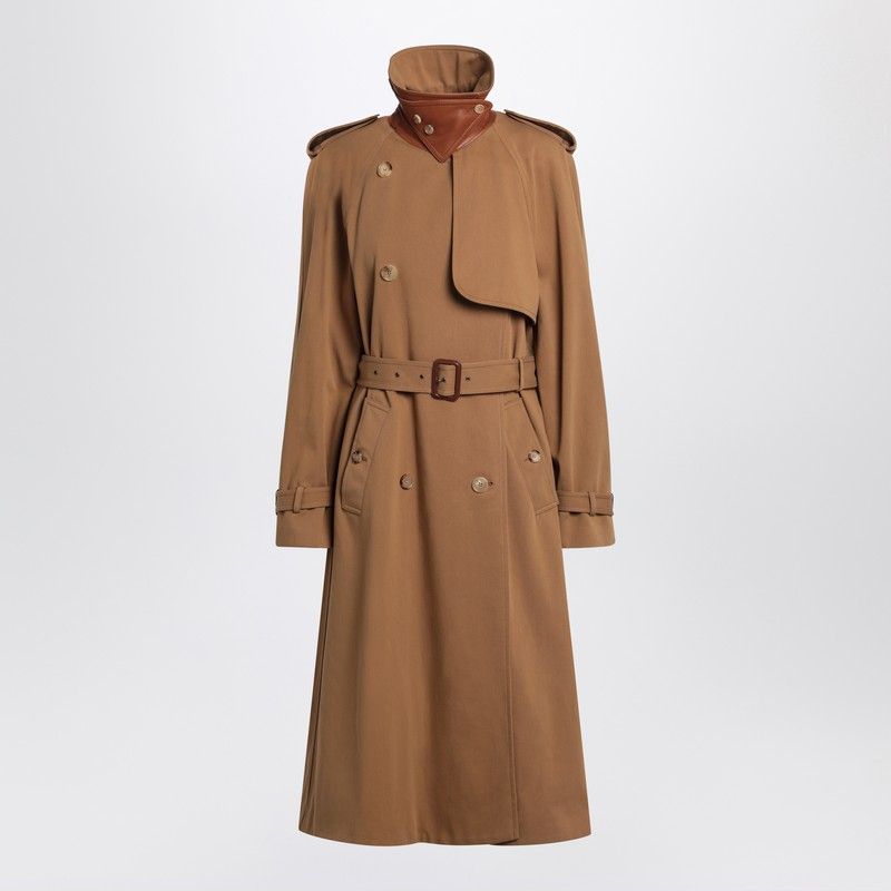 CHLOÉ Long Water-Repellent Trench Jacket for Women