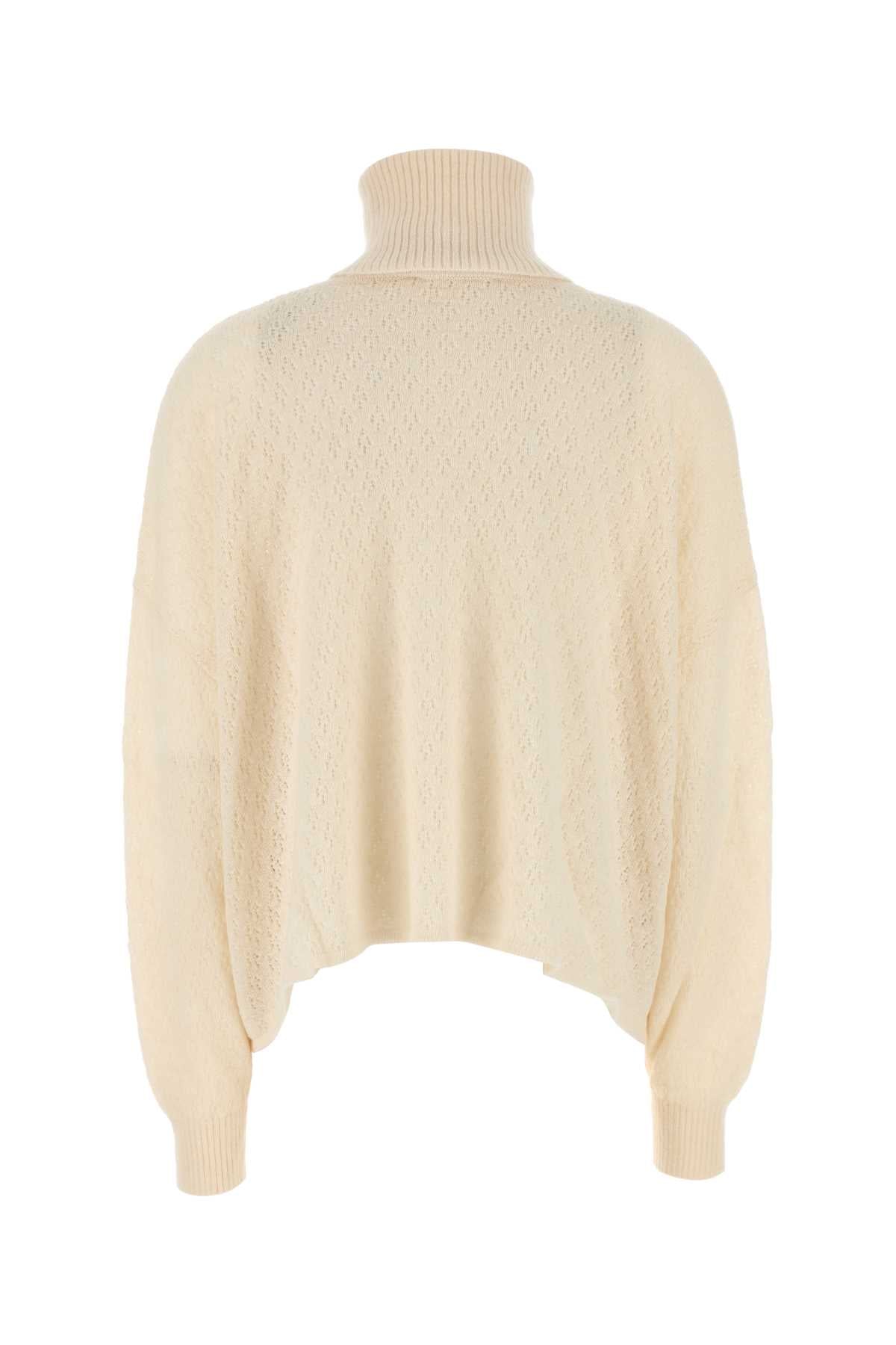 CHLOÉ Oversize Wool Blend Sweater