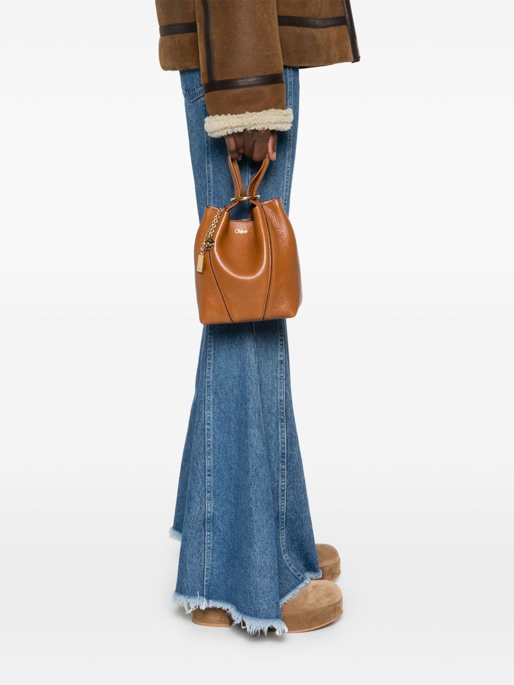 CHLOÉ Mini Leather Tote Handbag