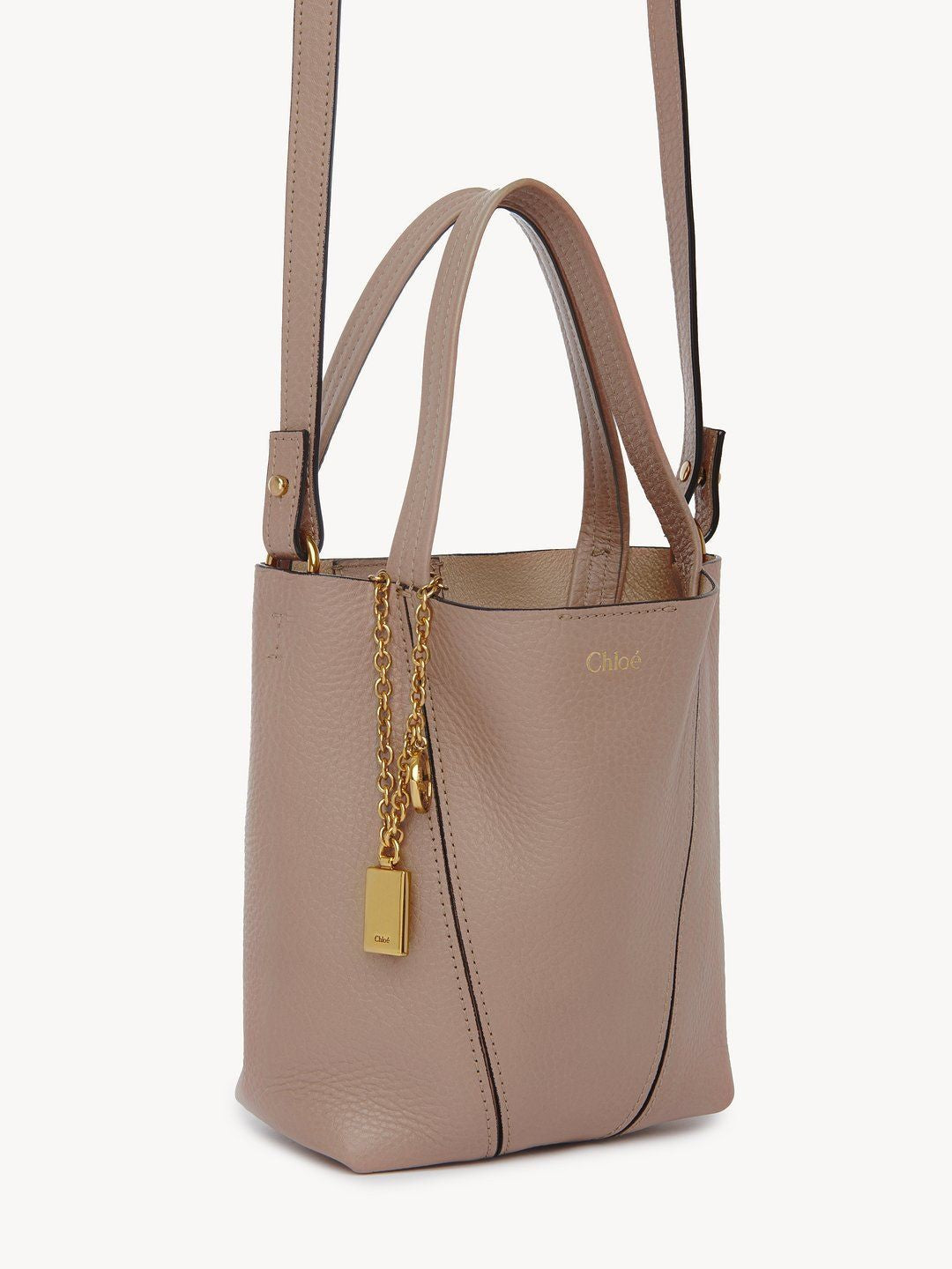 CHLOÉ Mini Leather Tote Handbag
