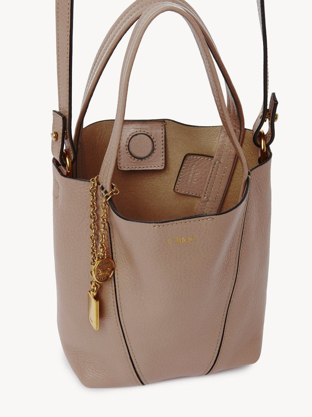 CHLOÉ Mini Spin Small Tote Handbag