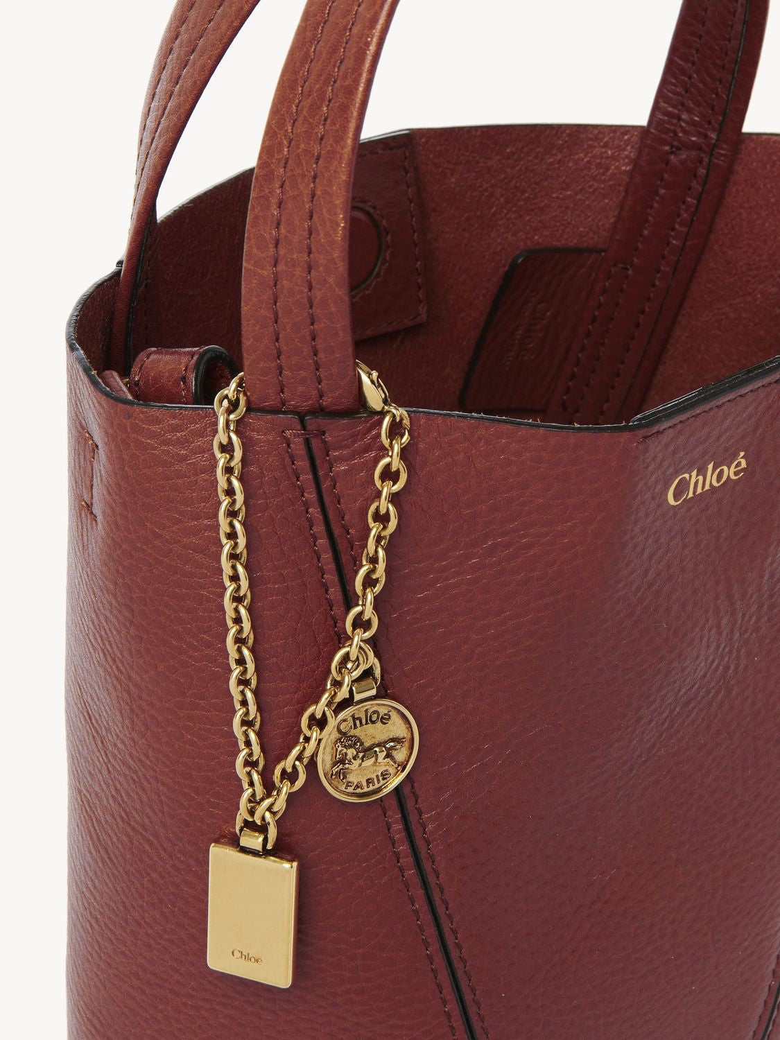 CHLOÉ Mini Spin Small Tote Handbag