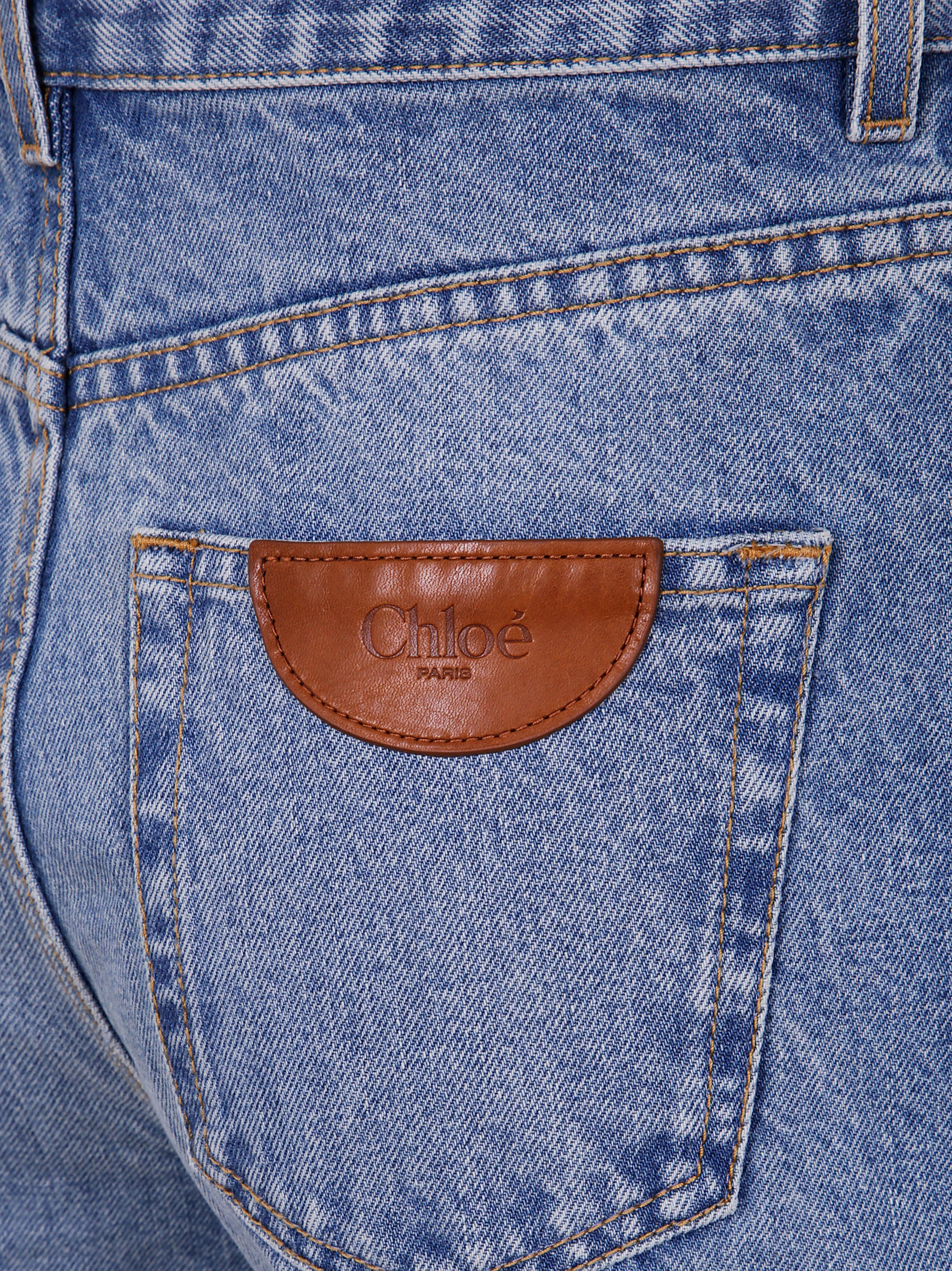 CHLOÉ Flared Leg Denim Pants for Women