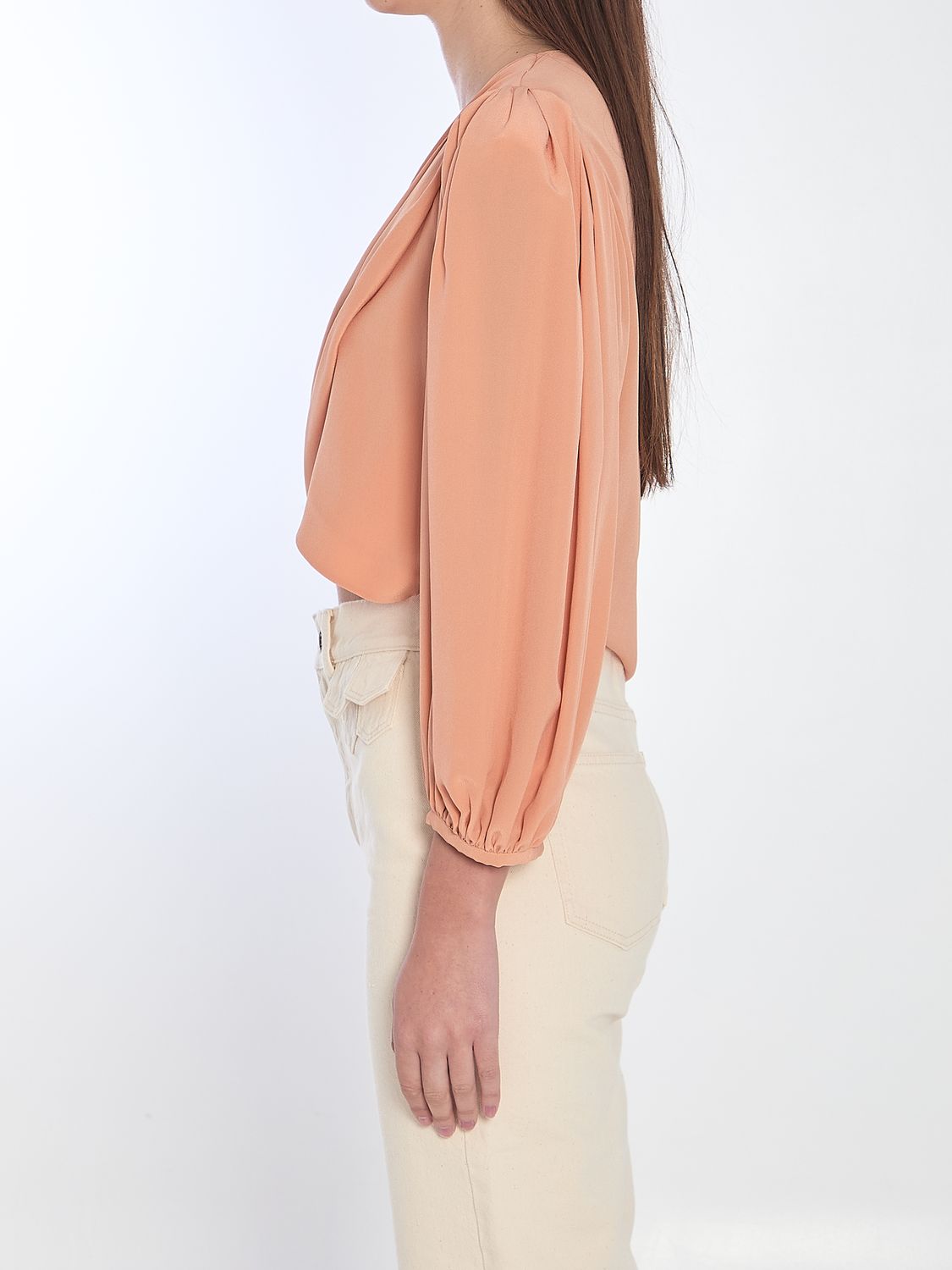 CHLOÉ Silk Crepe Top for Women