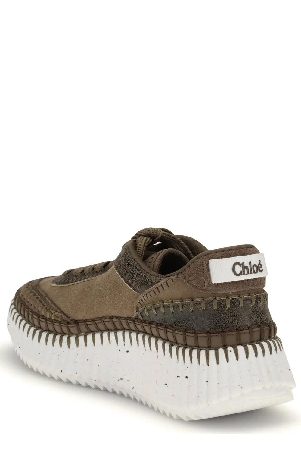 CHLOÉ Women's Mini Luxe Leather Sneakers