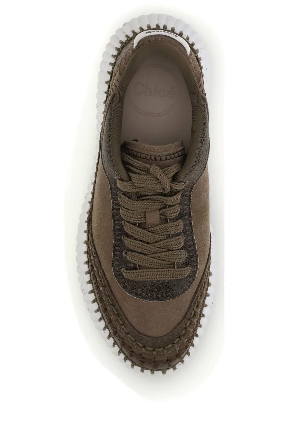 CHLOÉ Women's Mini Luxe Leather Sneakers