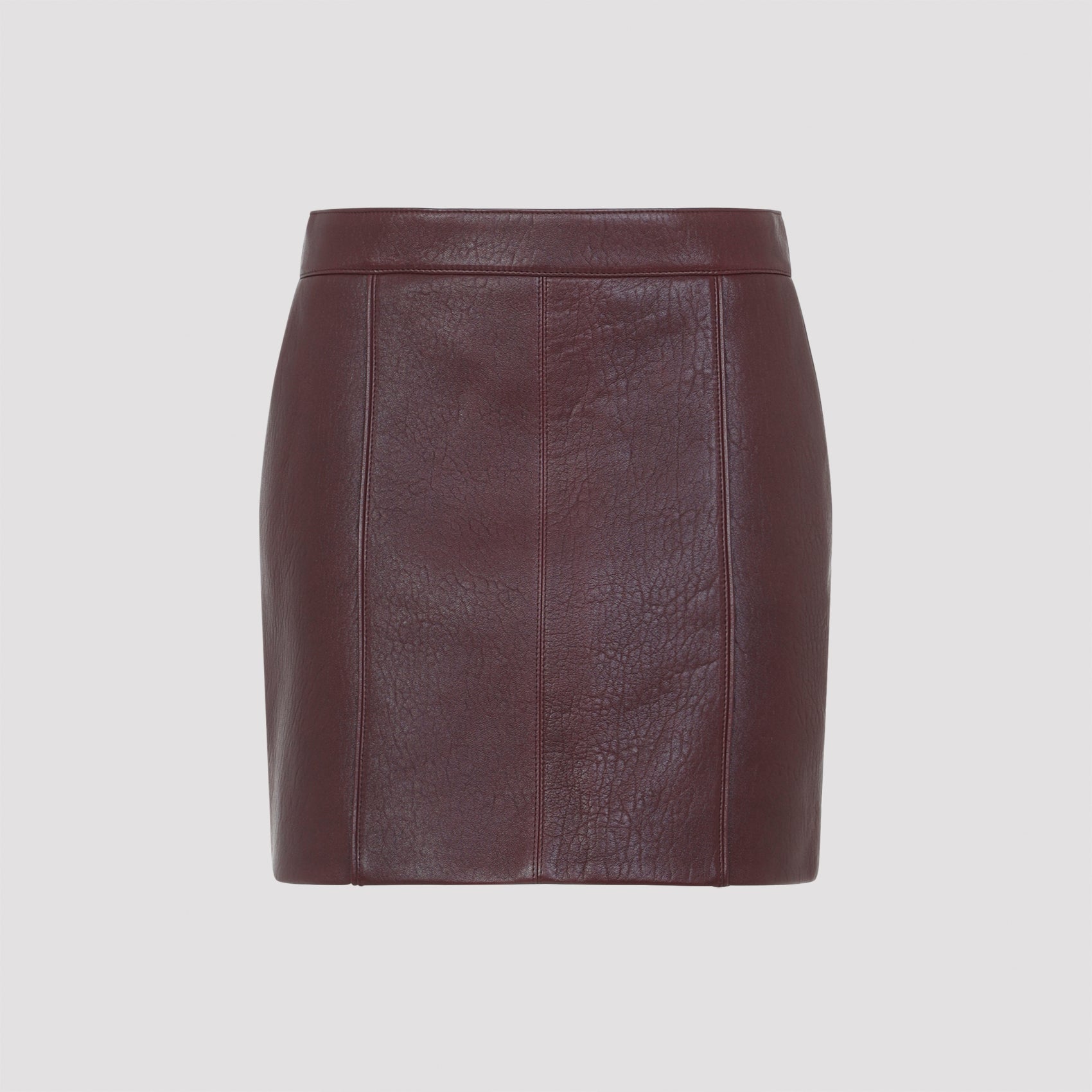 CHLOÉ Lamb Leather Mini Skirt