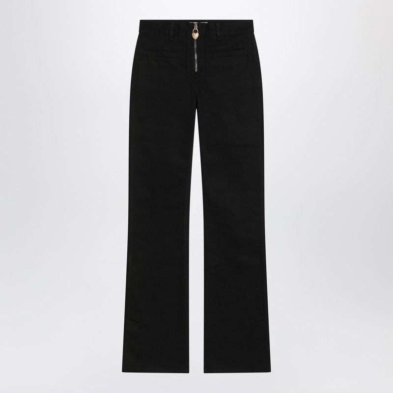 CHLOÉ Slim Fit Jeans with Charm Zip
